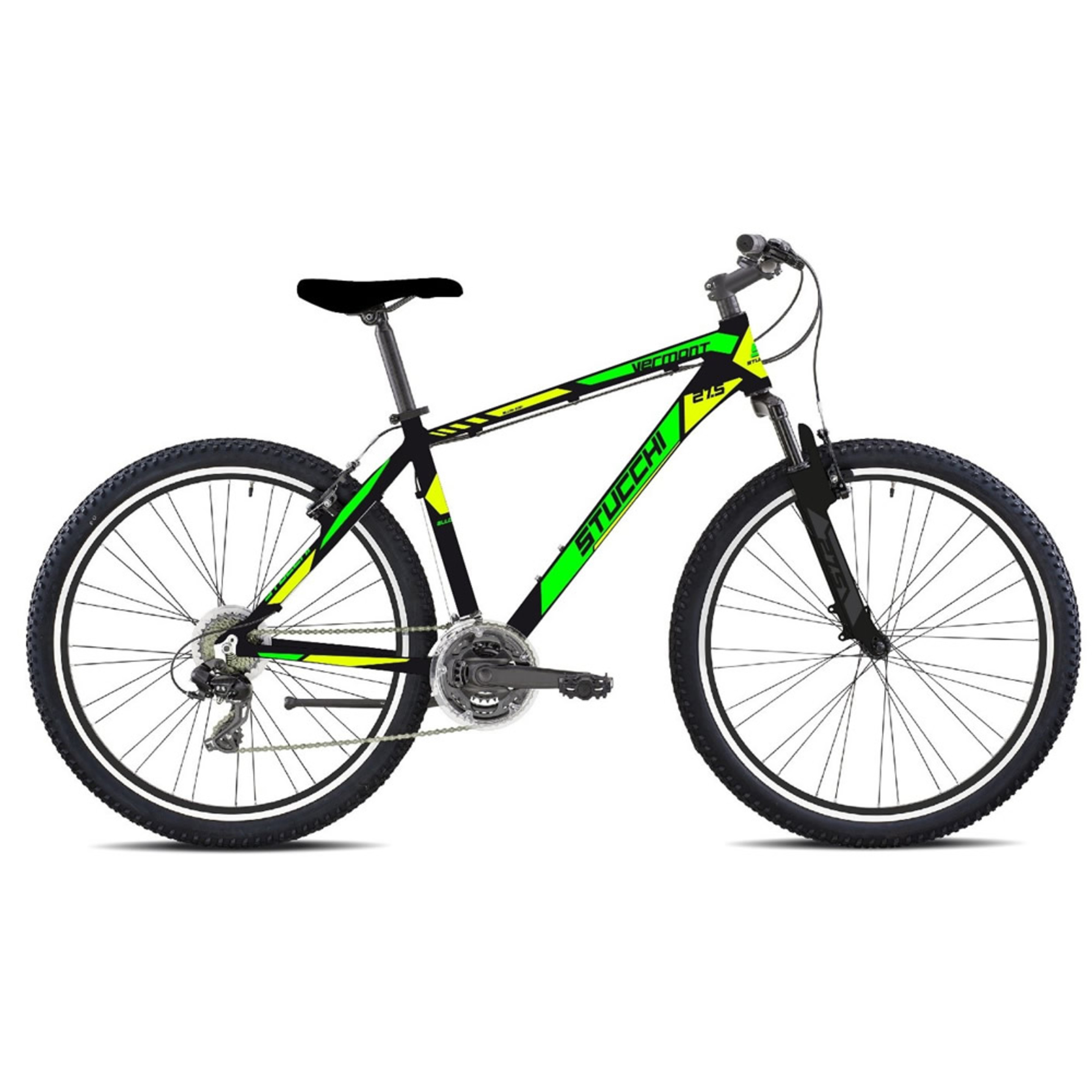 Bicicleta Mtb Stucchi 27,5” 21v Tz500 - verde - 