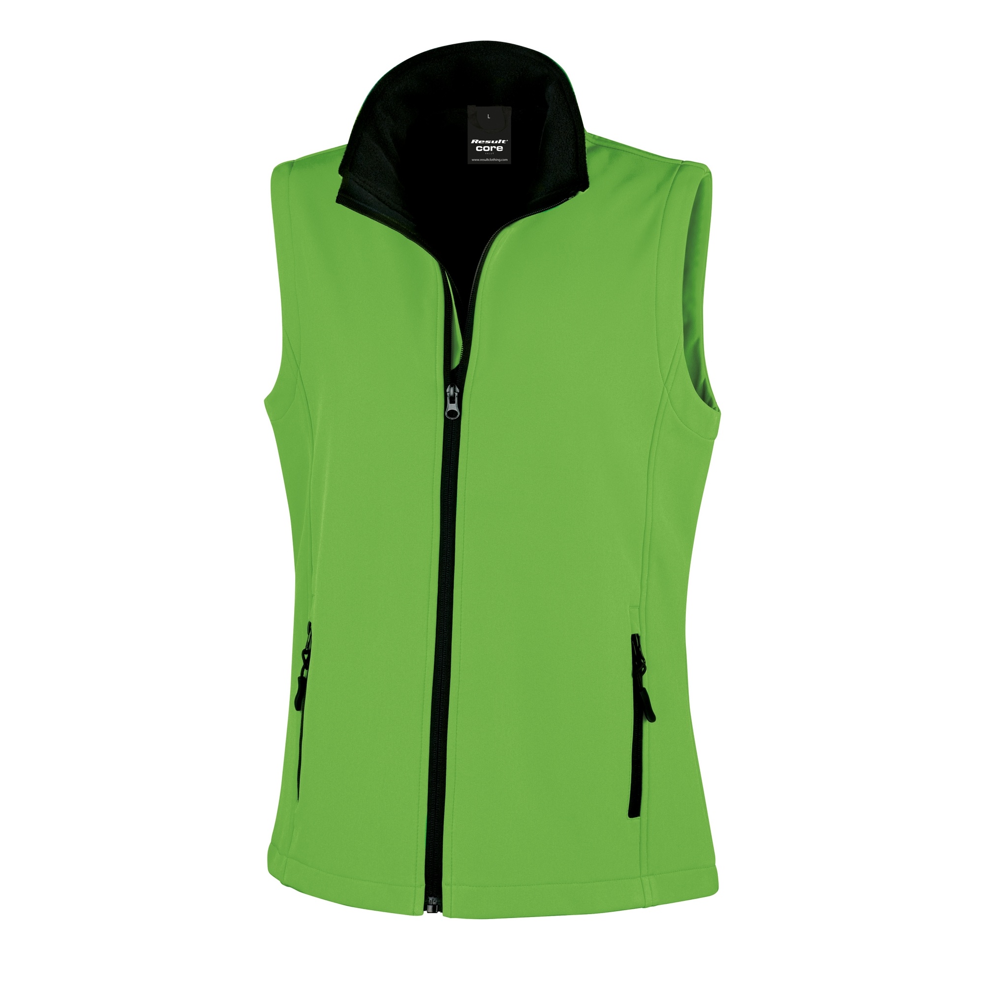 Chaleco Core Softshell Result - verde-negro - 