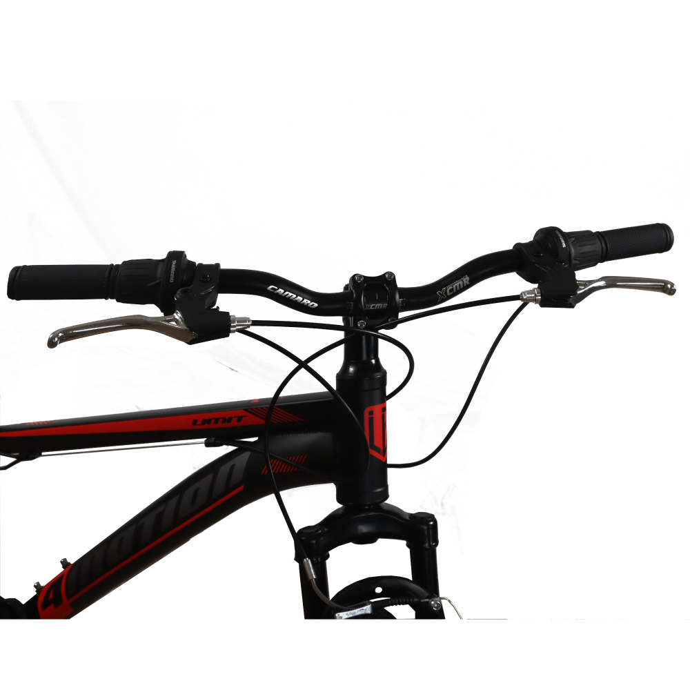 Bicicleta Montaña Umit De 24? Cuadro De Aluminio, 21v - Bicicleta Infantil Umit 24" Negro  MKP