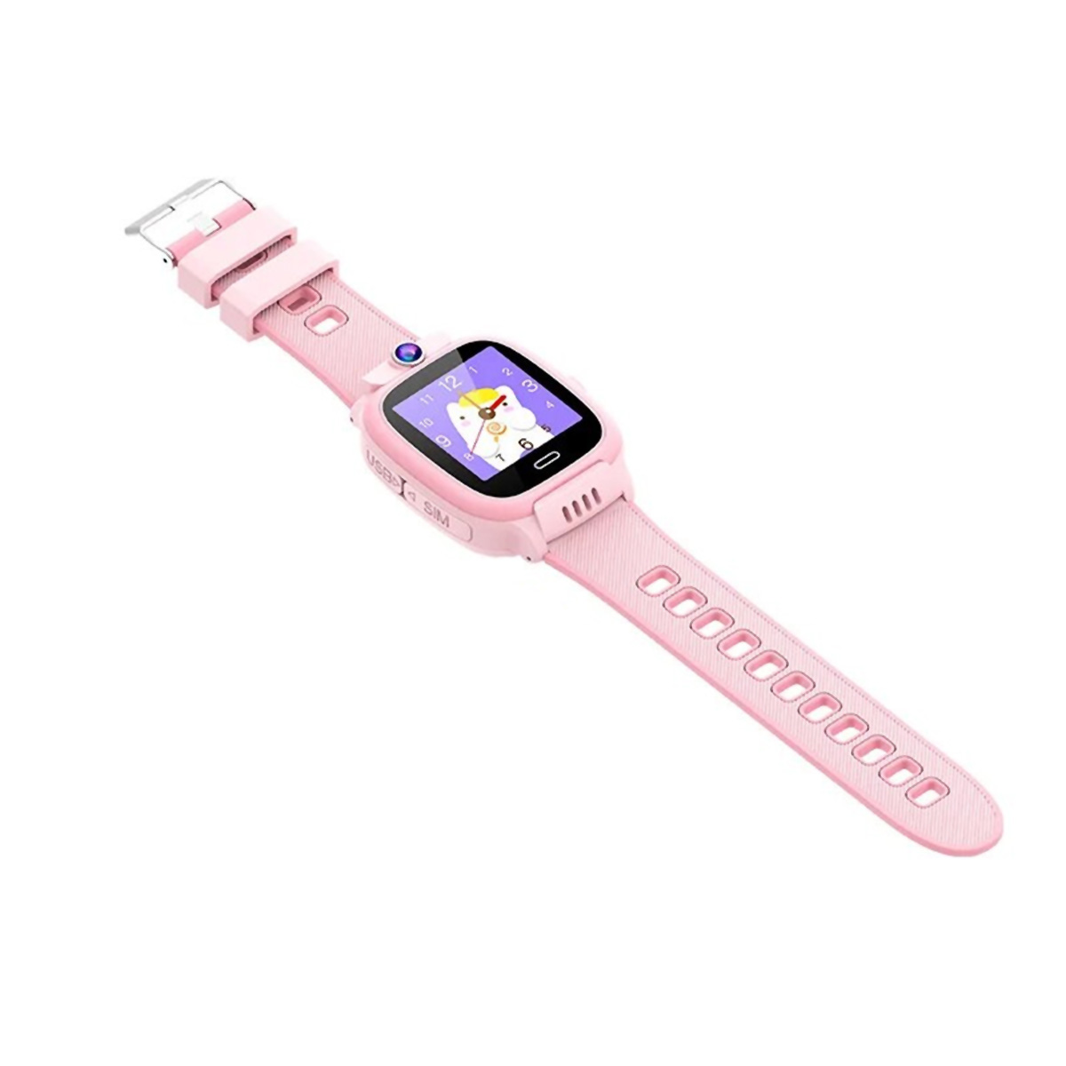 Smartwatch Relógio Inteligente Klack Para Crianças Com Gps Localizador E Comunicação 4g - Rosa