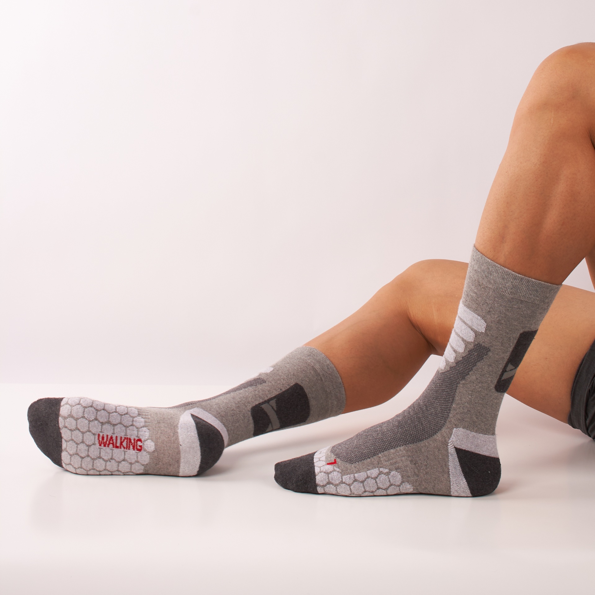 Meias Xtreme Sockswear Técnicas Caminhada - gris-claro - 