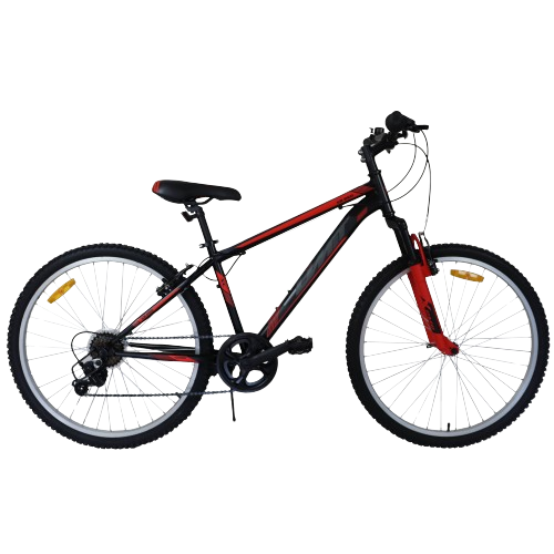 Umit Mountain Bike 26" Roda Xr-260 Preto-vermelho 7 Velocidades - negro - 