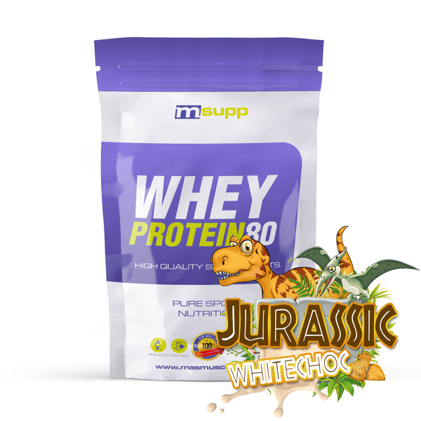 Whey Protein80 - 500g De Mm Supplements Sabor Jurassic White Choc