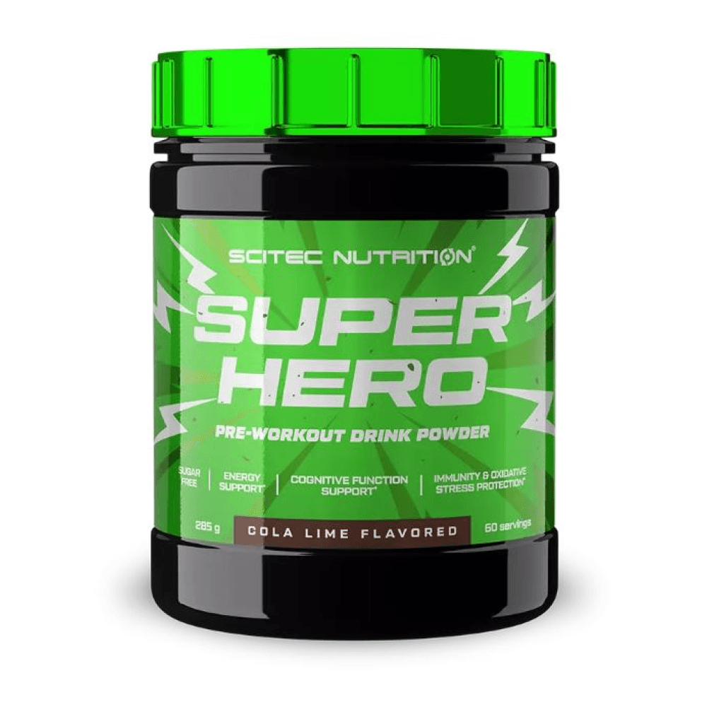 Super Hero 285 Gr Scitec Nutrition Cola - Lima  MKP