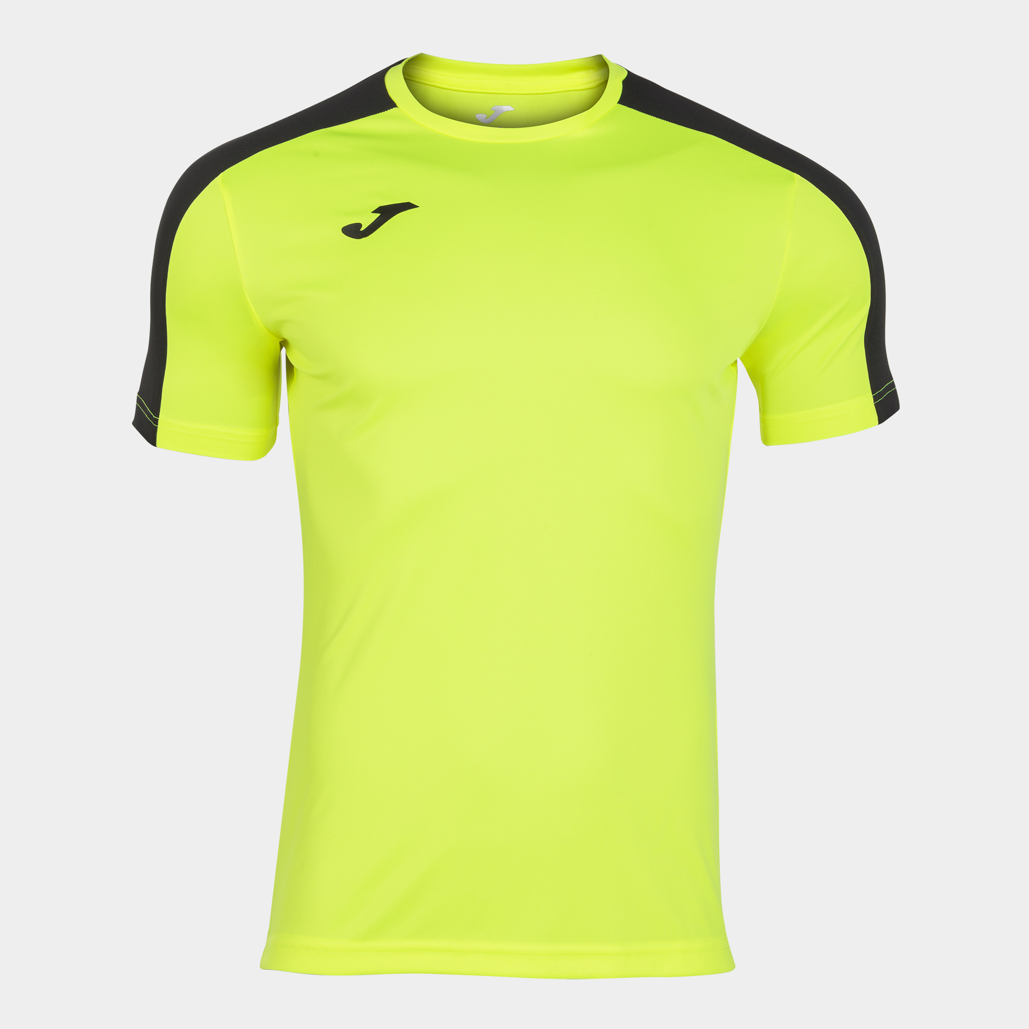 T-shirt Manga Curta Joma Academy Iii Amarelo Fluorescente Preto