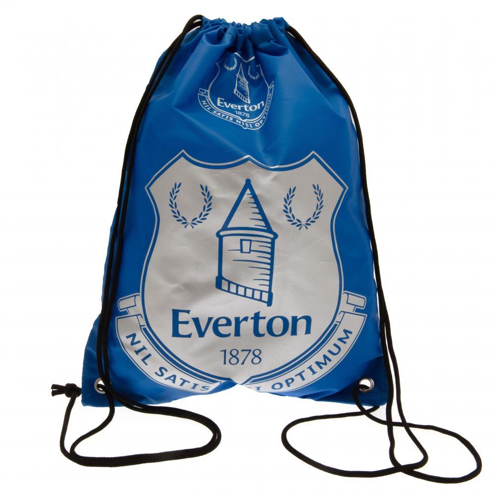 Mochila De Cuerdas Gimnasio Diseño Escudo Everton Fc - azul-blanco - 
