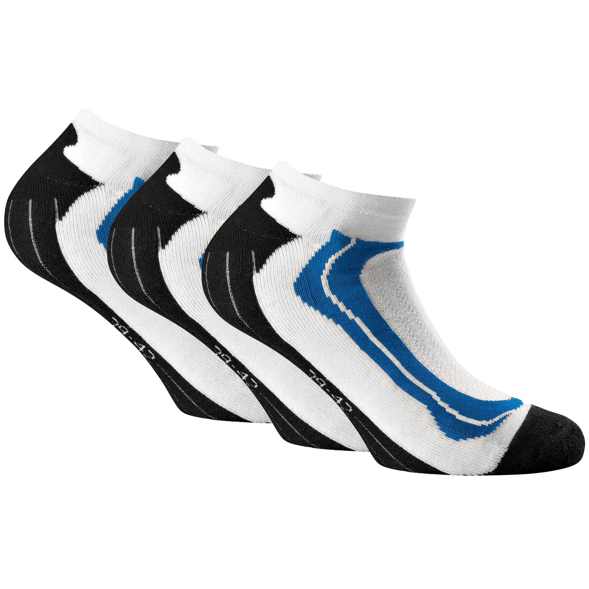 Pack De 3 Meias Rohner Advanced Socks - blanco-azul - 