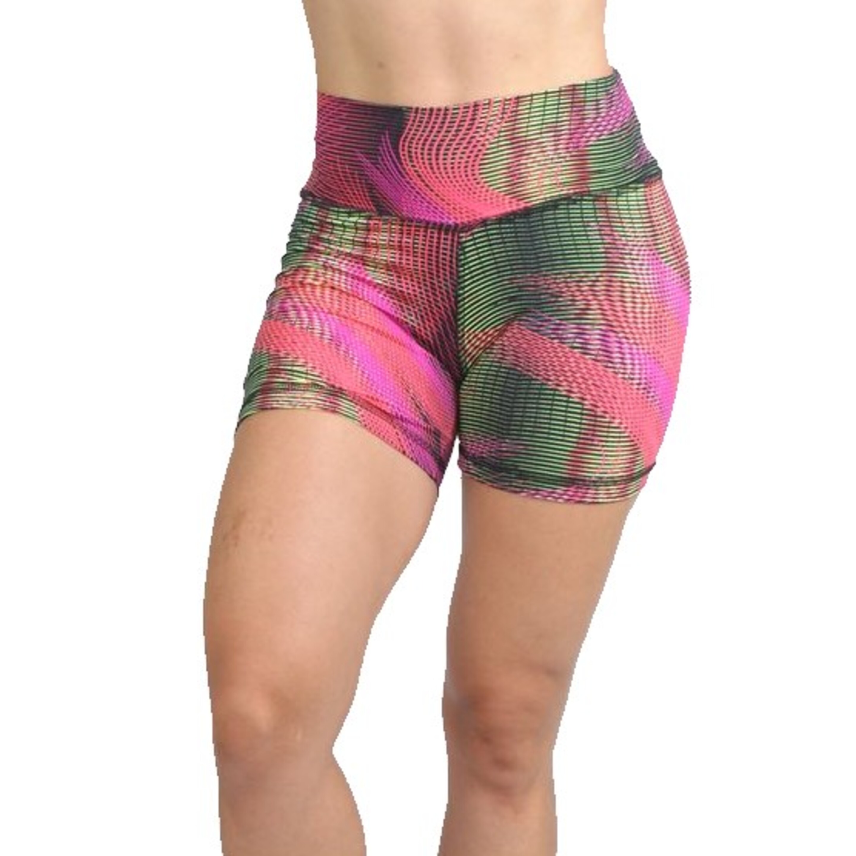 Short Deportivo Mujer Orange Lines