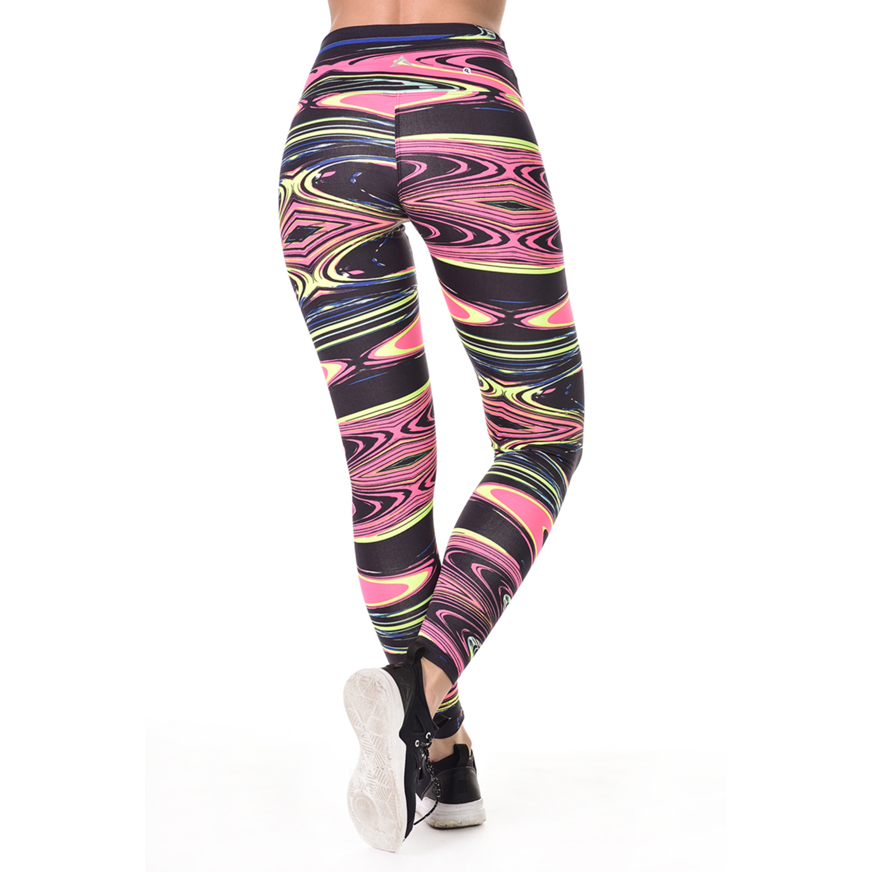 Leggings Con Estampado Psicodelico Audaz Fitness