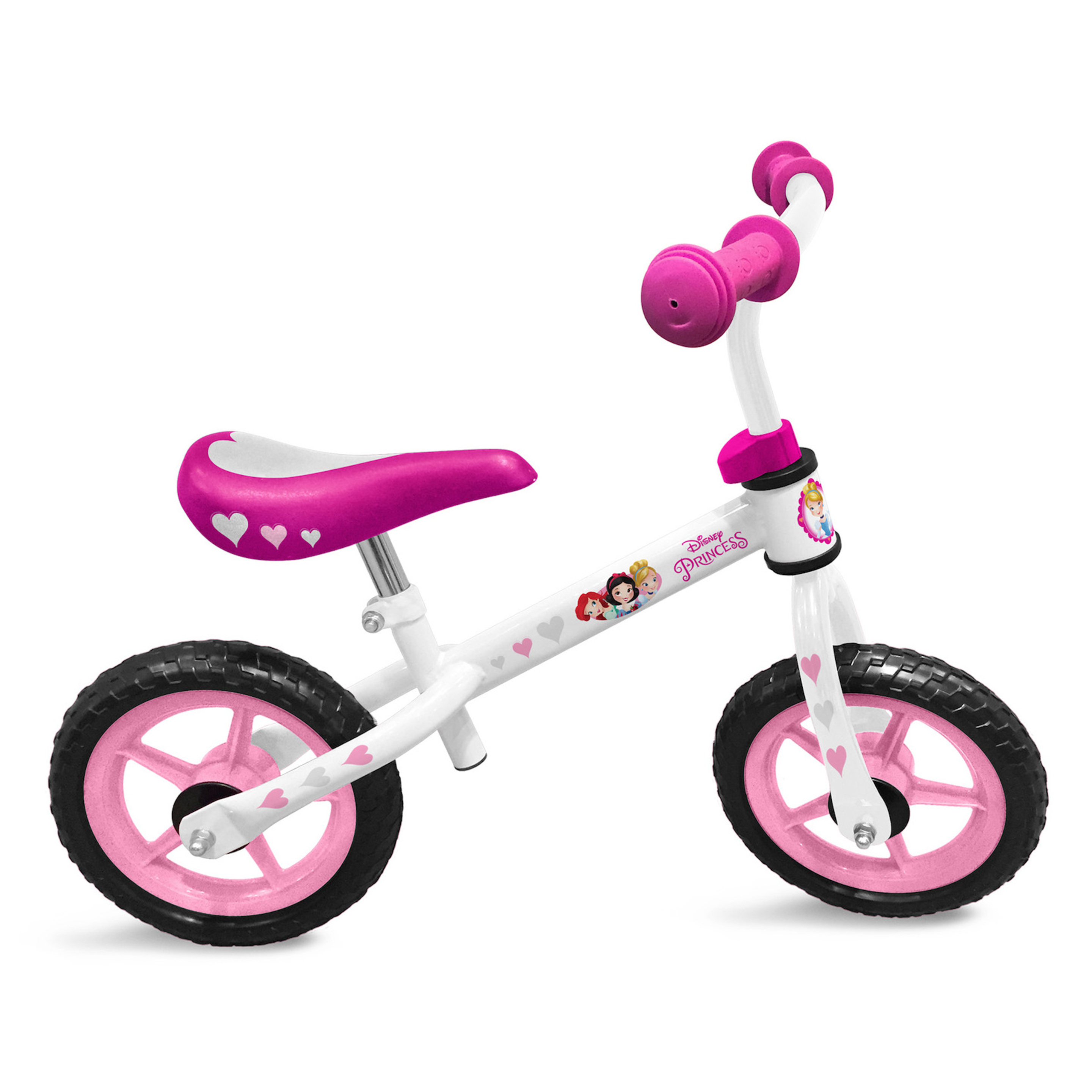 Bicicleta Equilibrio Menina 10 Polegadas Disney Princess 2-4 Anos