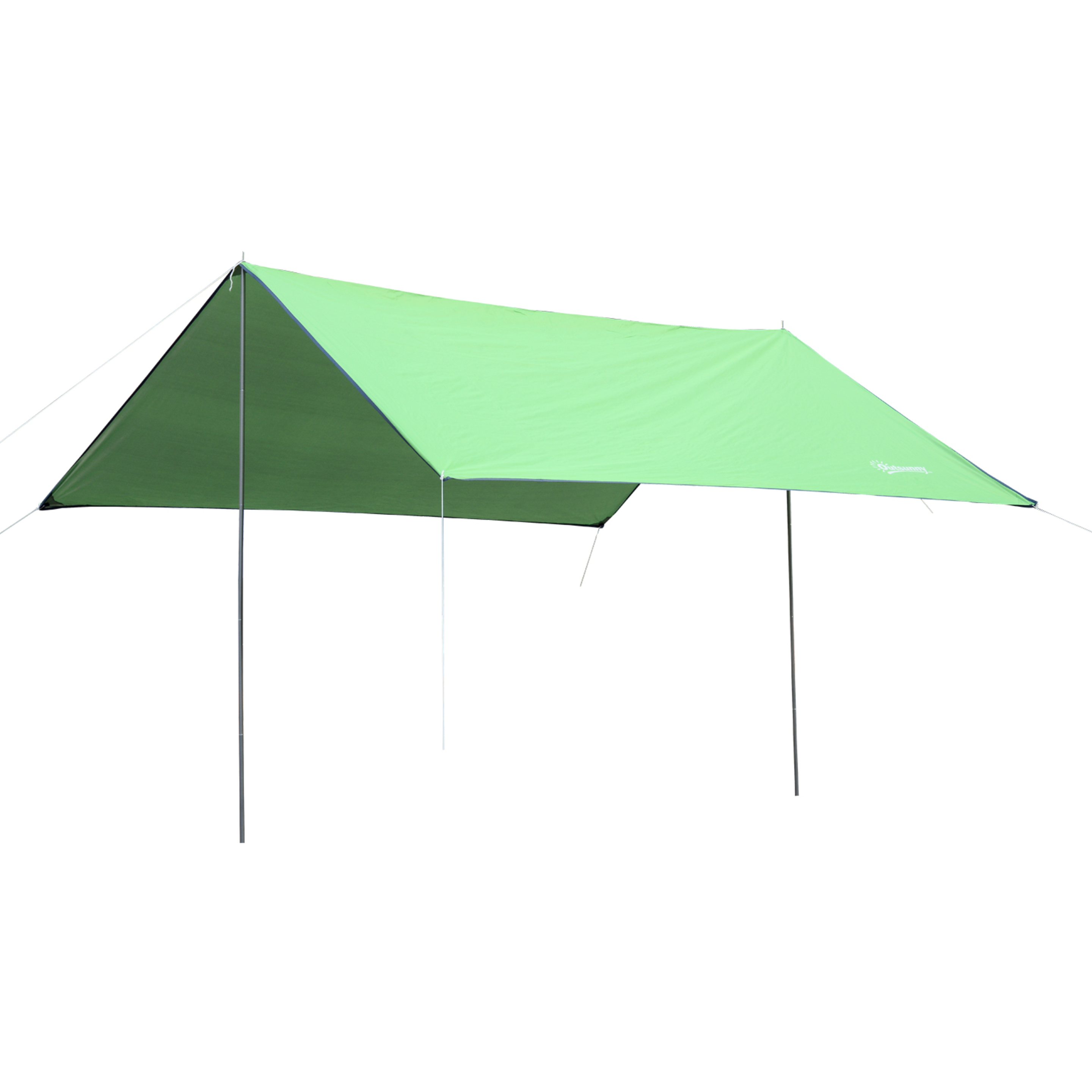 Outsunny® Toldo De Refugio Portátil Impermeable Carpa Tienda De Campaña Grande Para Camping Playa Pi