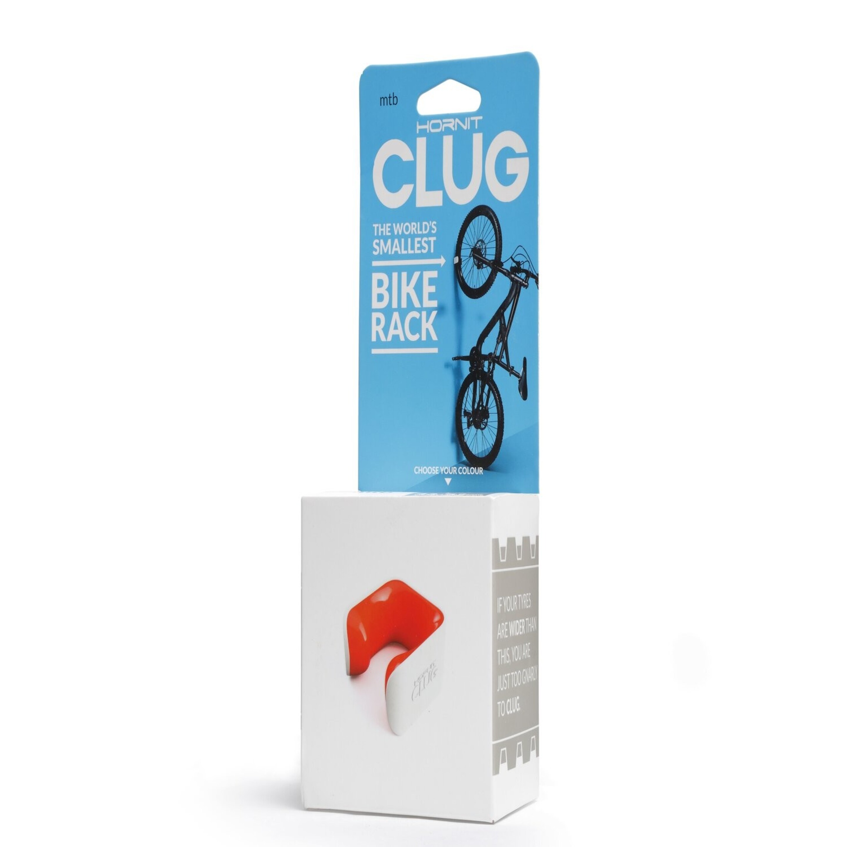 Porta-bicicleta Clug Para Mountain Bike Hornit - Laranja | Sport Zone MKP