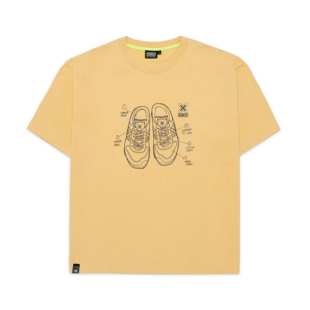 Camisetas Munich T-shirt Sneakers 2507227 - amarillo - 