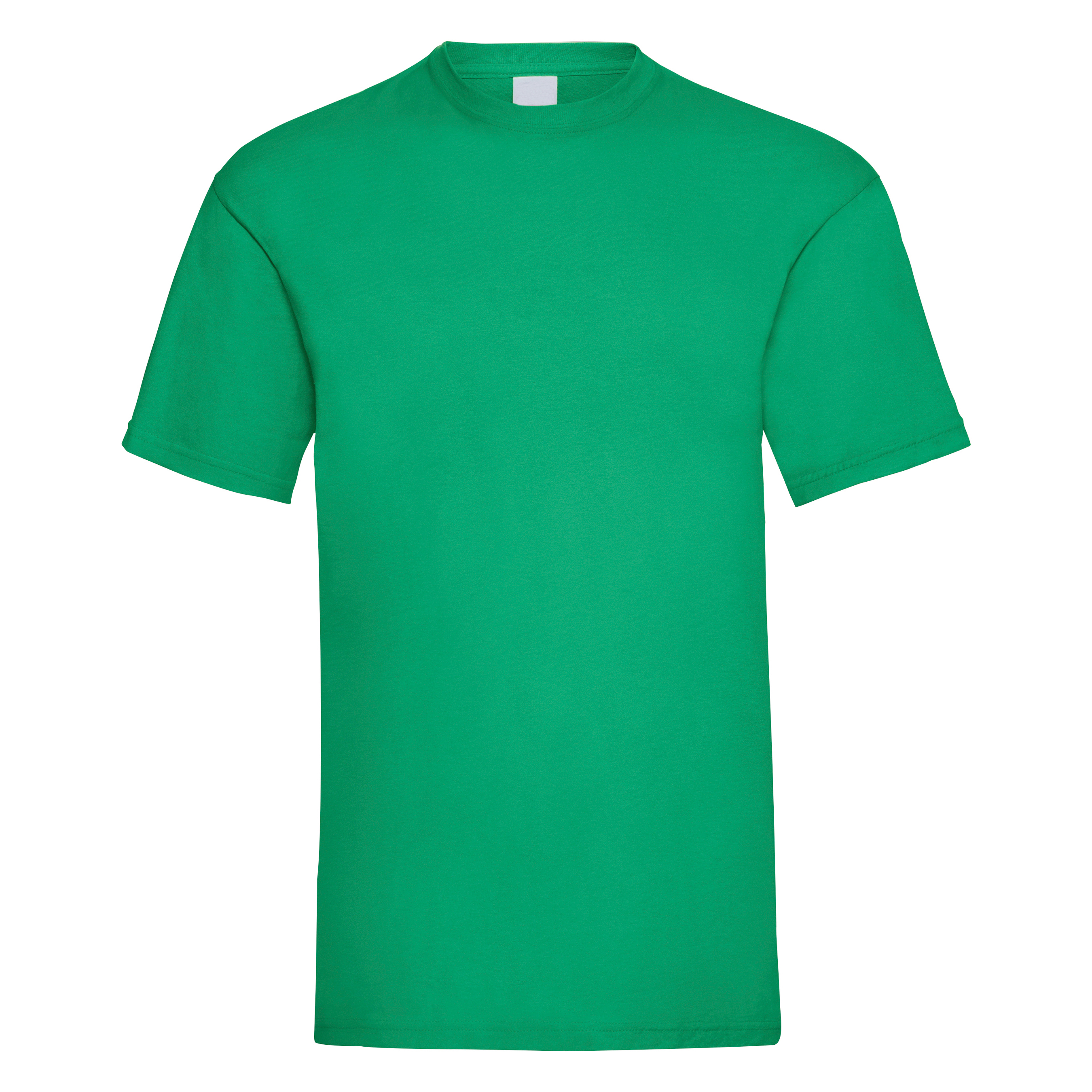 Valor Mensal Camiseta De Manga Curta Casual Universal Textiles (Verde)