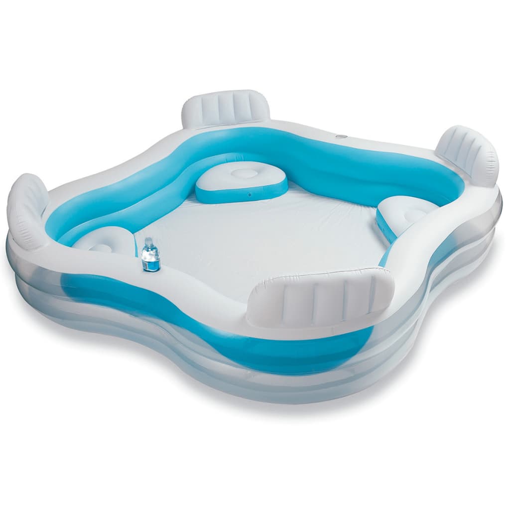 Piscina Intex Con 4 Asientos Con Respaldo