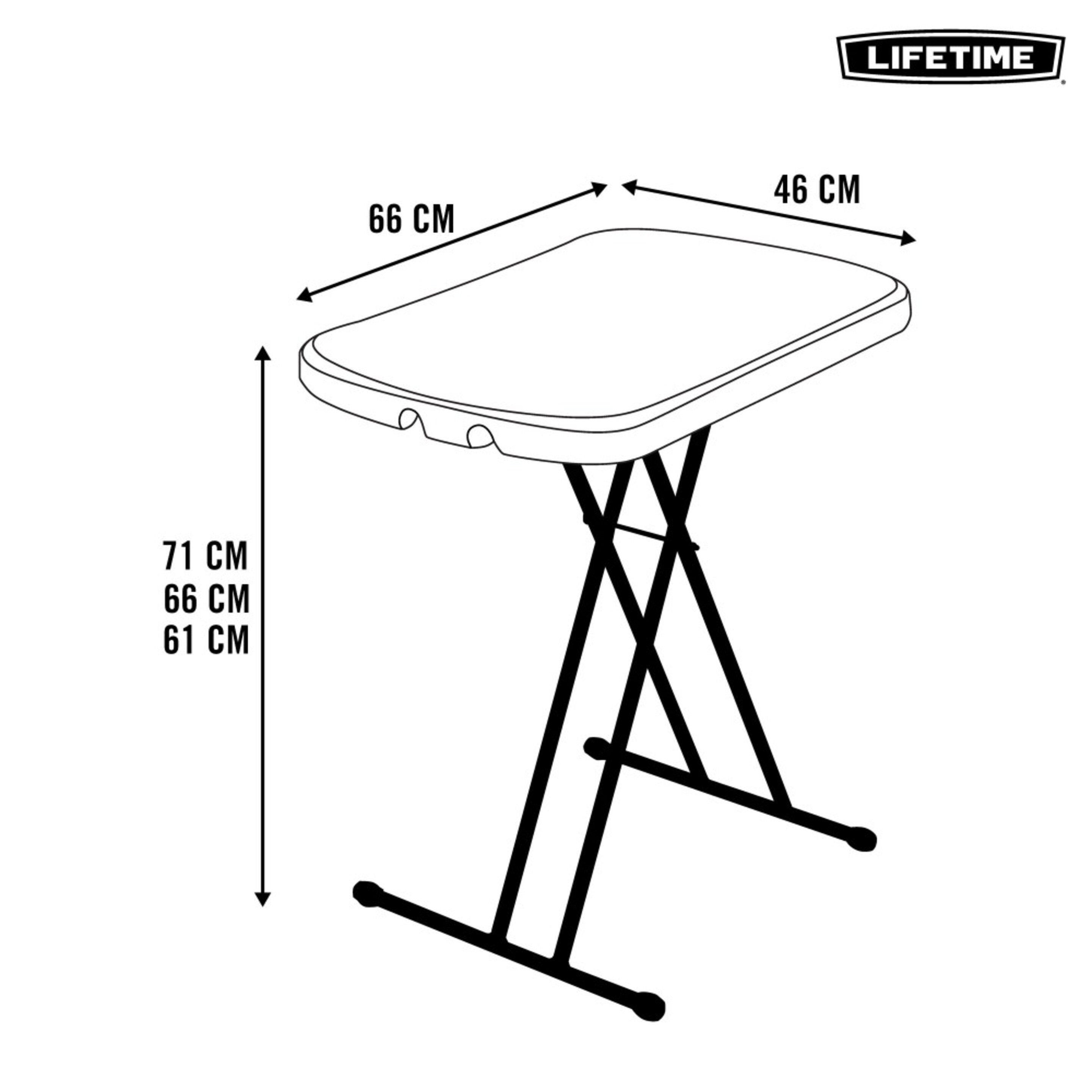 Mesa Plegable Multiusos Ultrarresistente Lifetime