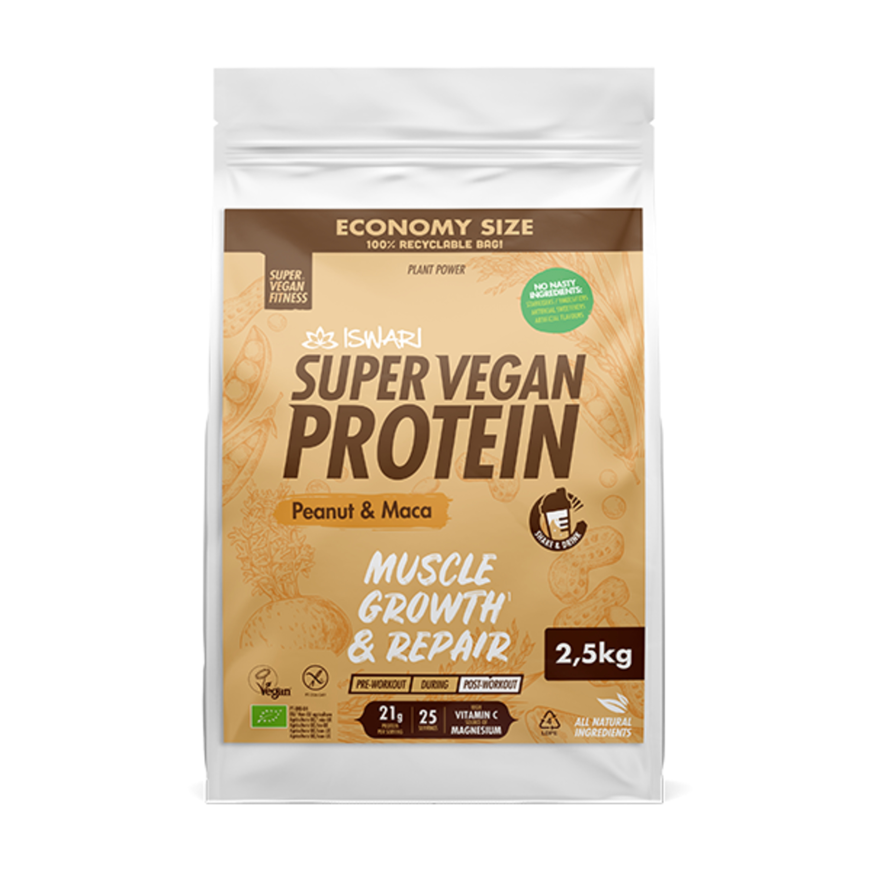 Super Vegan Protein Cachuete Y Maca