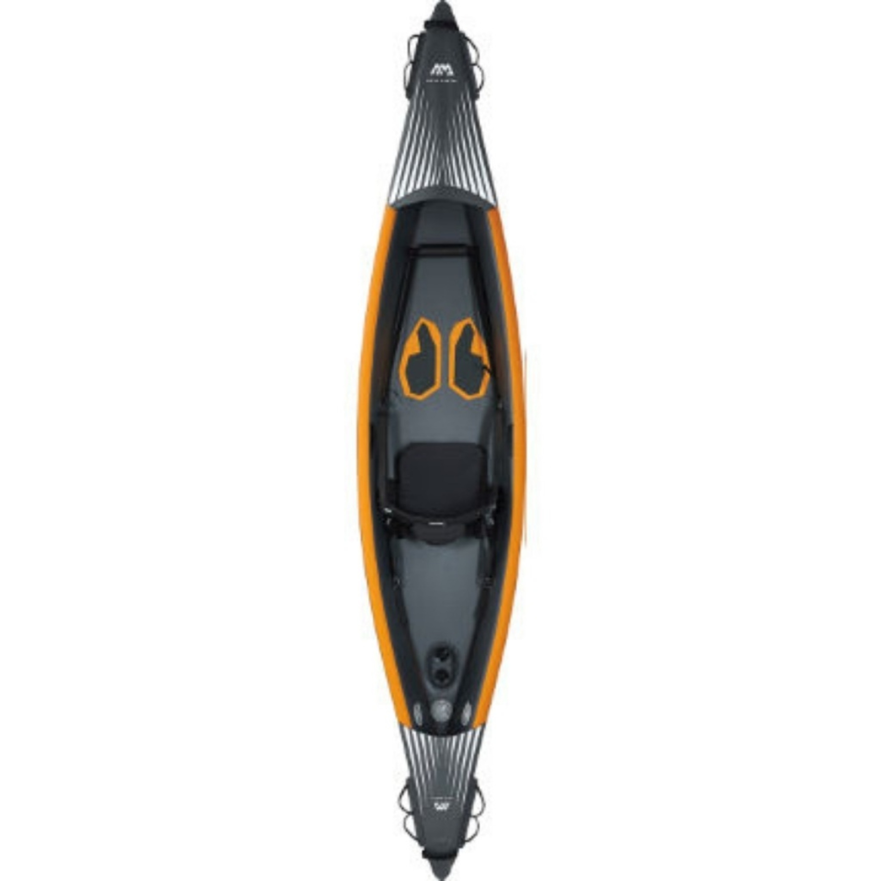 Kayak Hinchable Tomahawk Air-k 375 - Gris/Naranja - Kayak individual  MKP