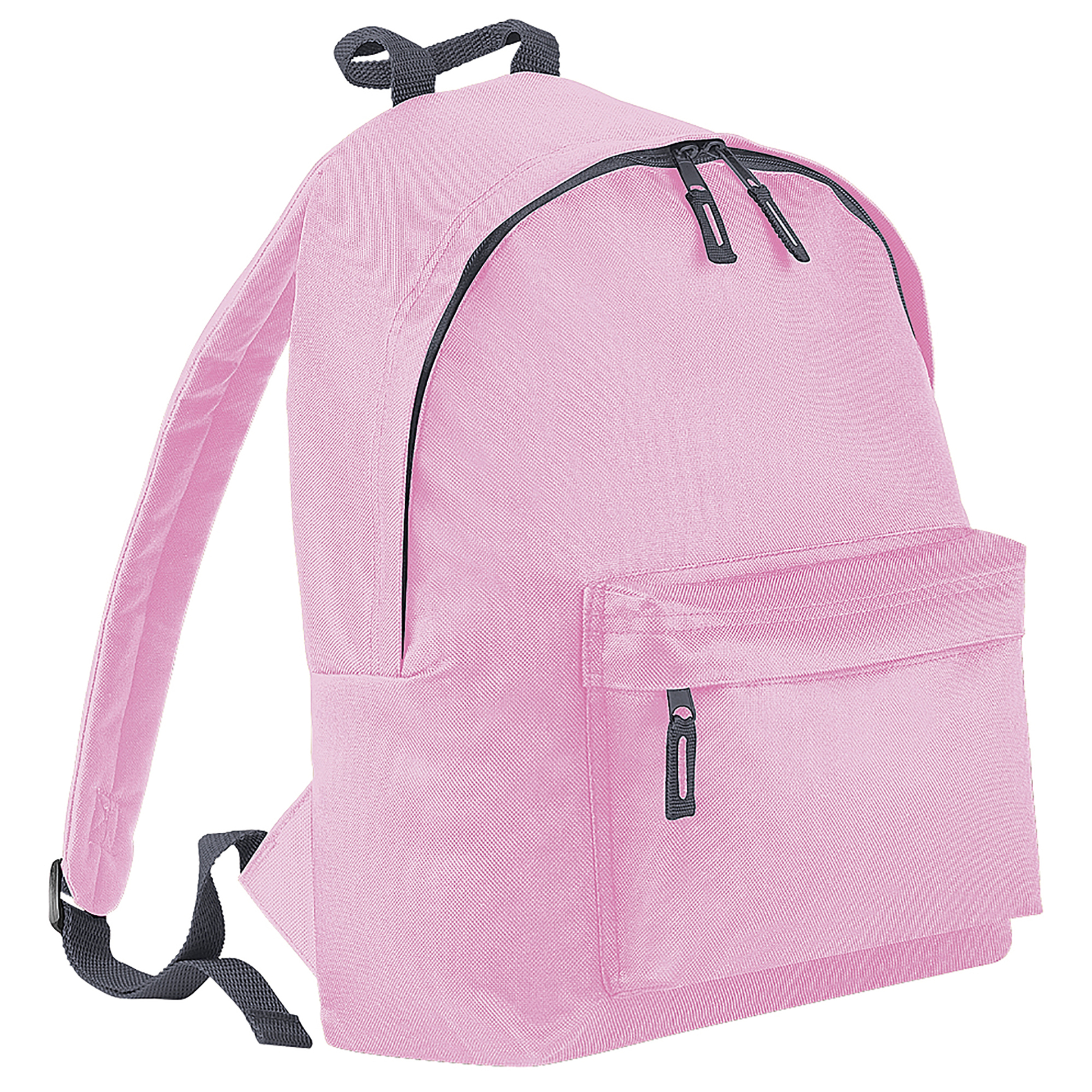 Bagbase - Mochila Modelo Fashion (18 Litros) (Rosa/grafito)