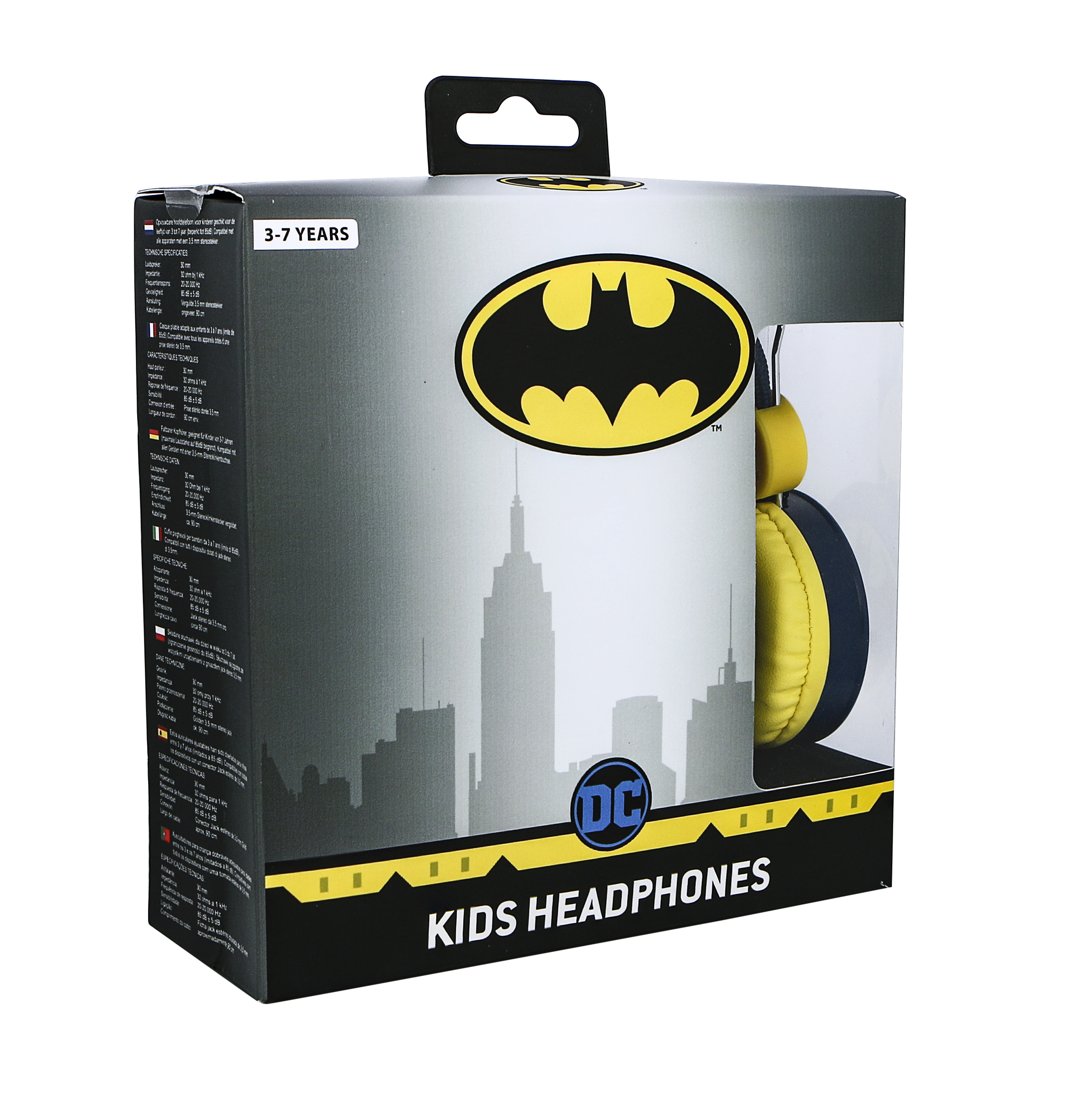 Headphones Criança Batman Dc Comics