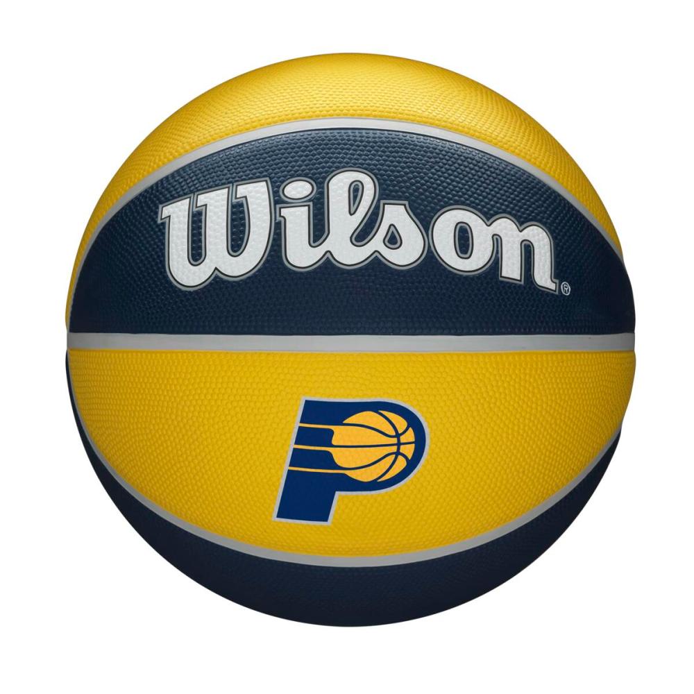 Balón De Baloncesto Wilson Nba Team Tribute – Indiana Pacers - amarillo - 