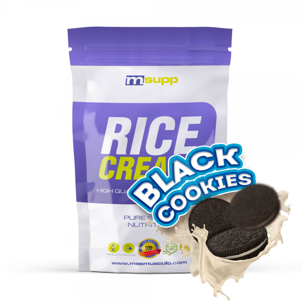 Rice Cream (crema De Arroz Precocida) - 1kg De Mm Supplements Sabor Black Cookies