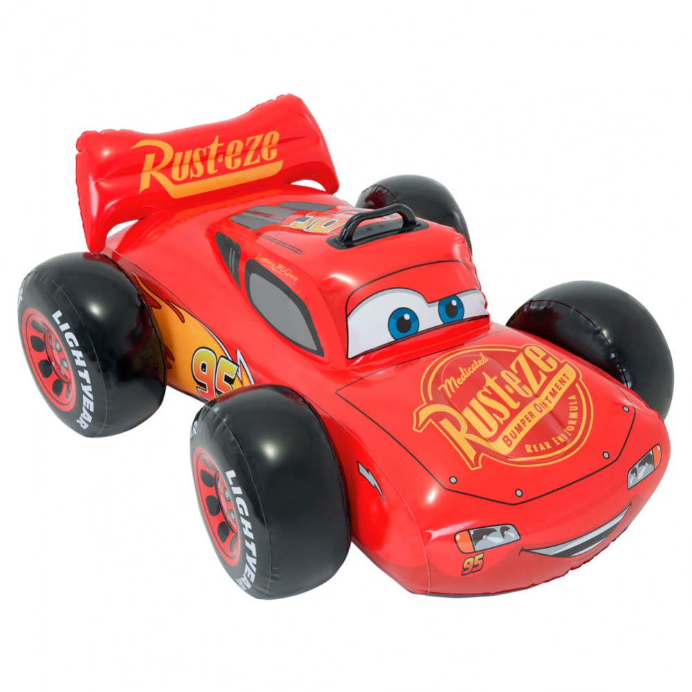 Carro Mcqueen Insuflável Intex - 109x84x41 Cm