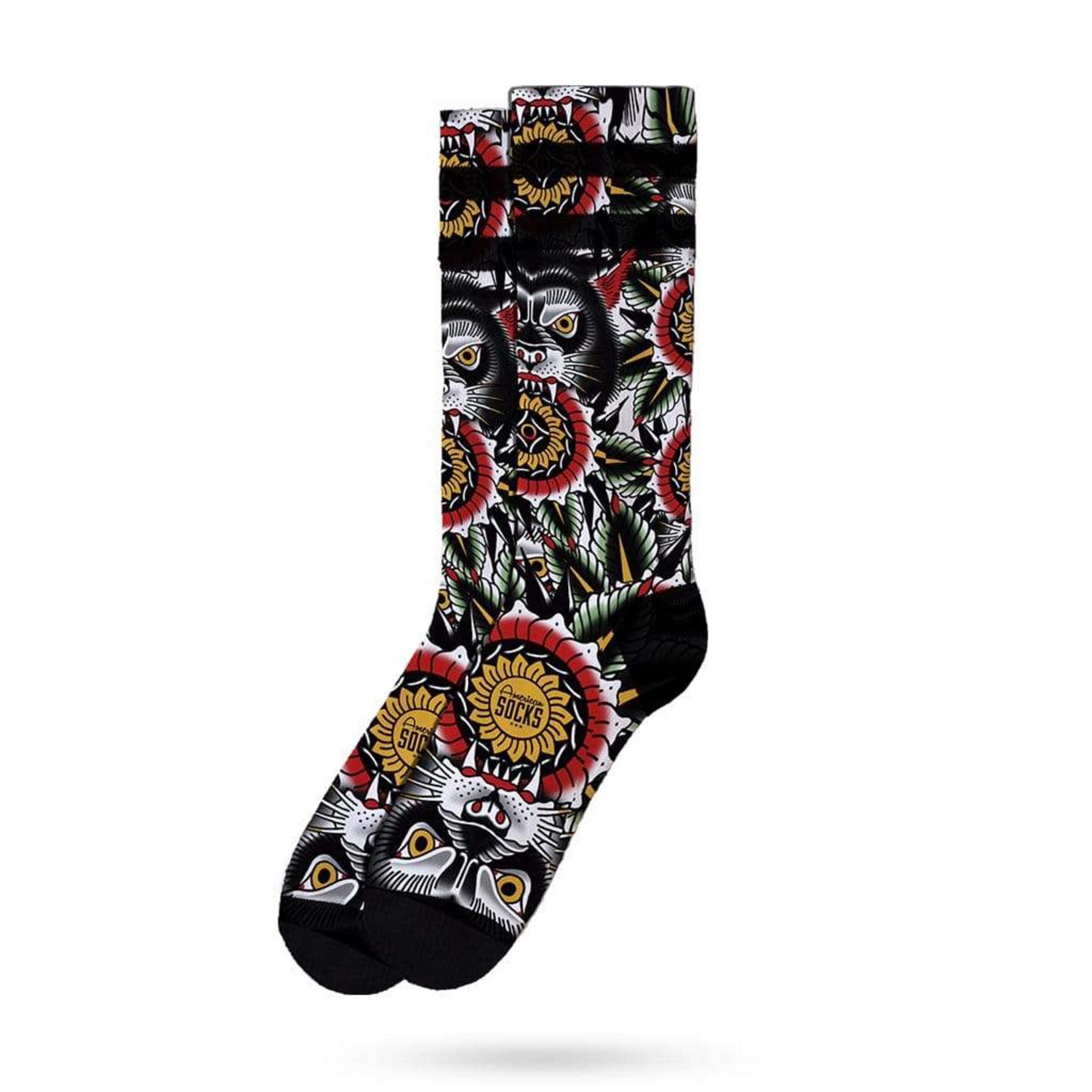 Meias American Socks - Wolf - Mid High