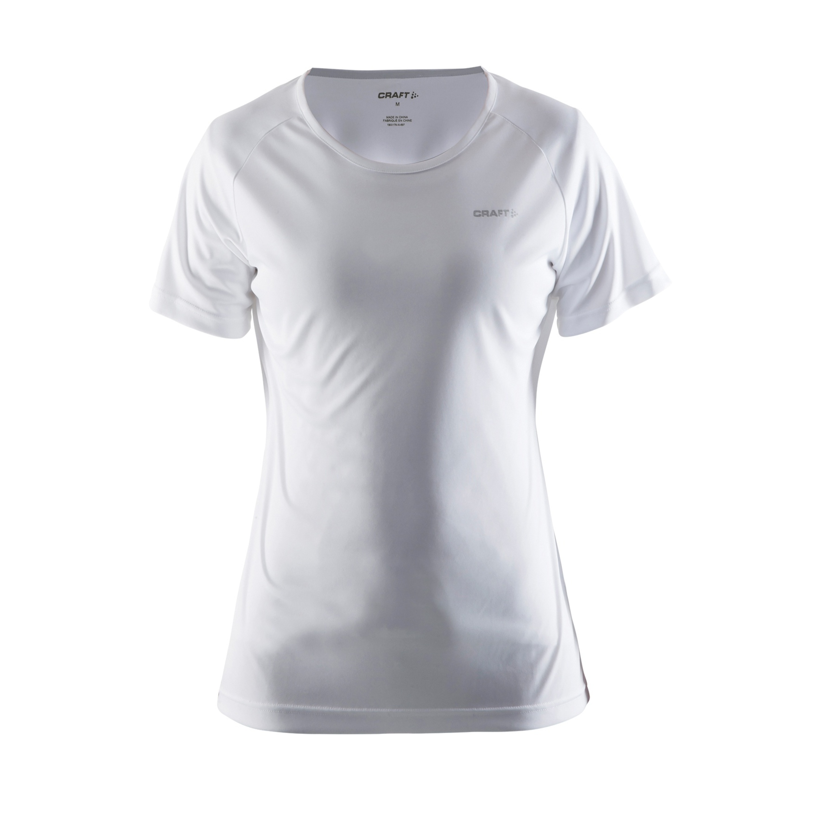 Craft - Camiseta De Manga Corta Deportiva Y Ligera Modelo Prime Para Mujer (Blanco)