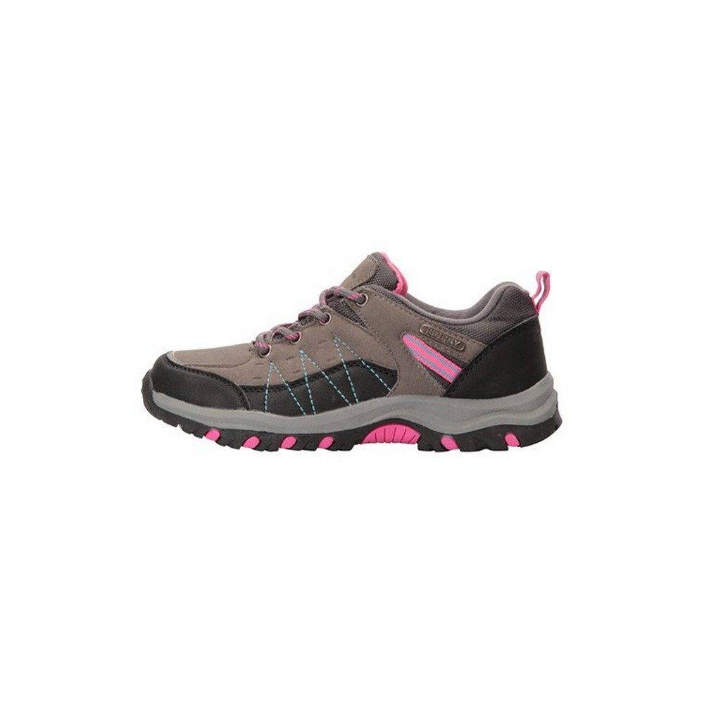 Sapatos De Caminhada De Camurça Impermeáveis Para E Jovens Mountain Warehouse Stampede