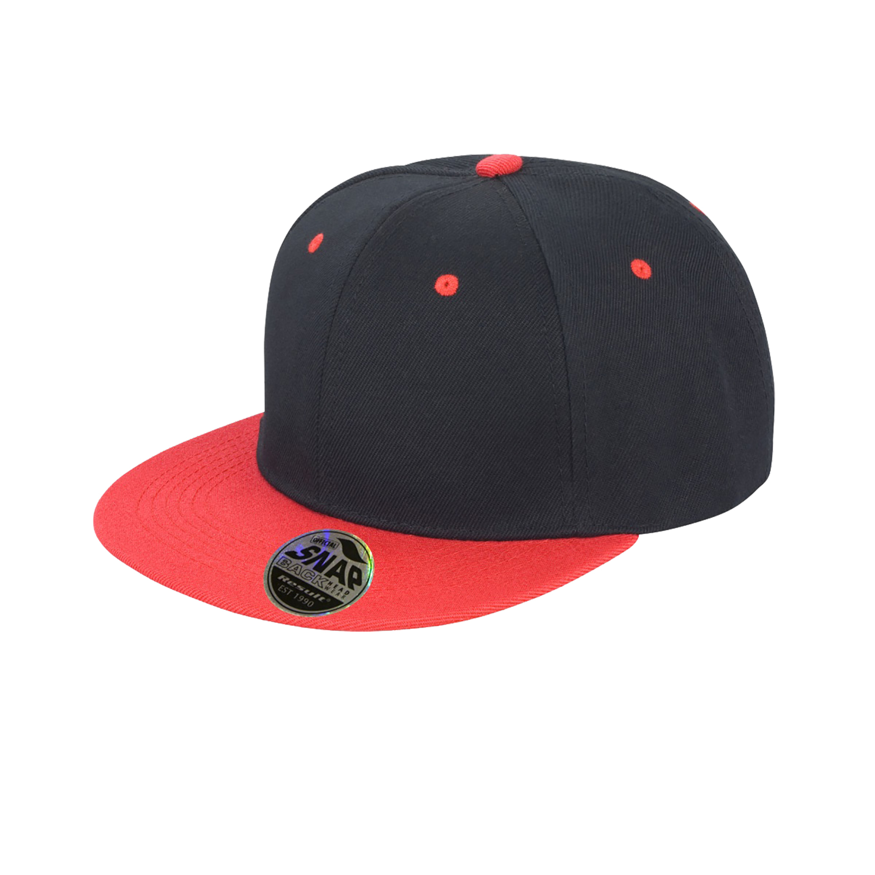 Gorra Visera Plana Original 2 Colores Con Cierre Snapback Result Bronx Core (Paquete De 2)