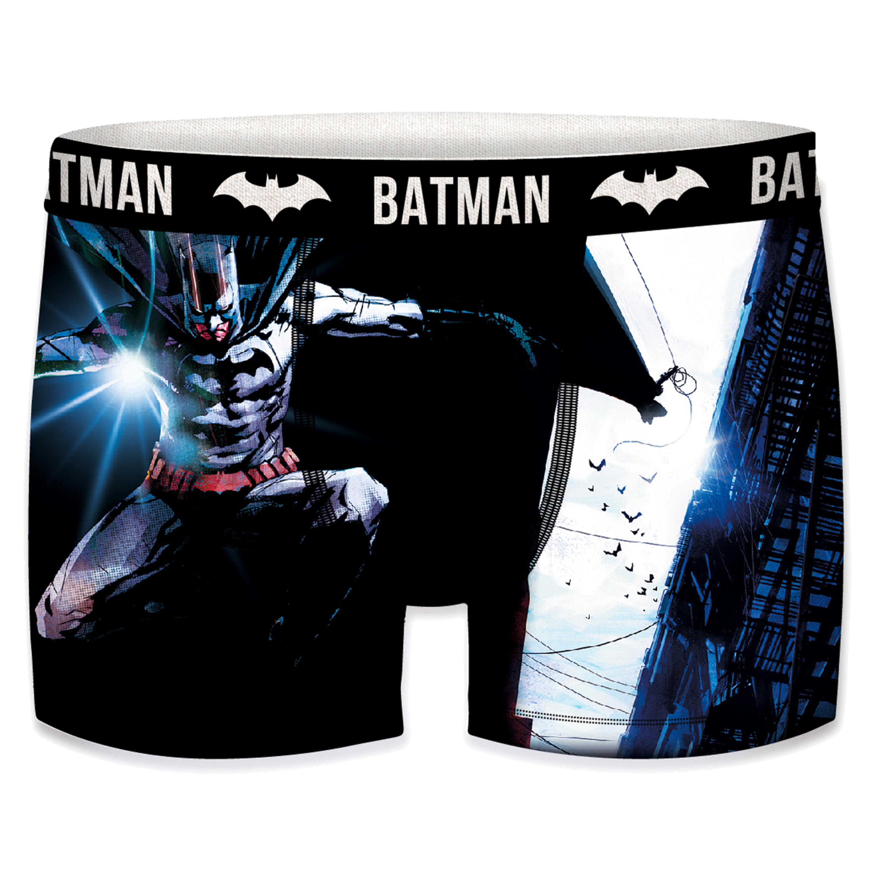 Boxer Freegun Batman - negro - 