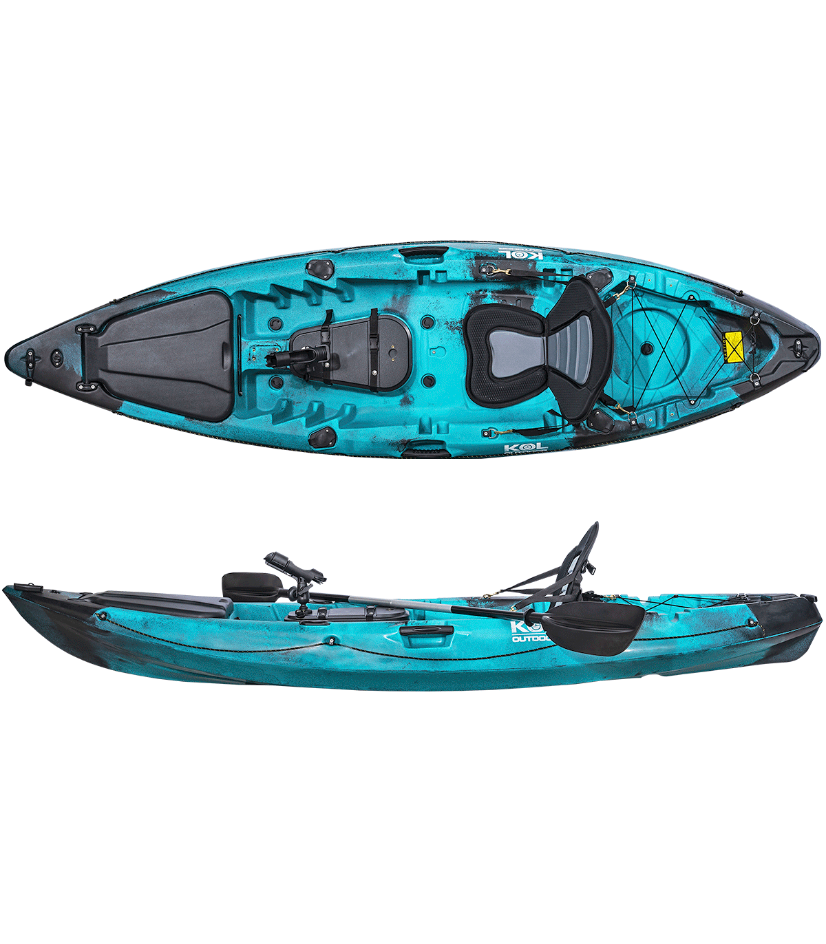 Kayak De Pesca Kol Outdoor Conger P (295 X 80cm) - camuflaje - 