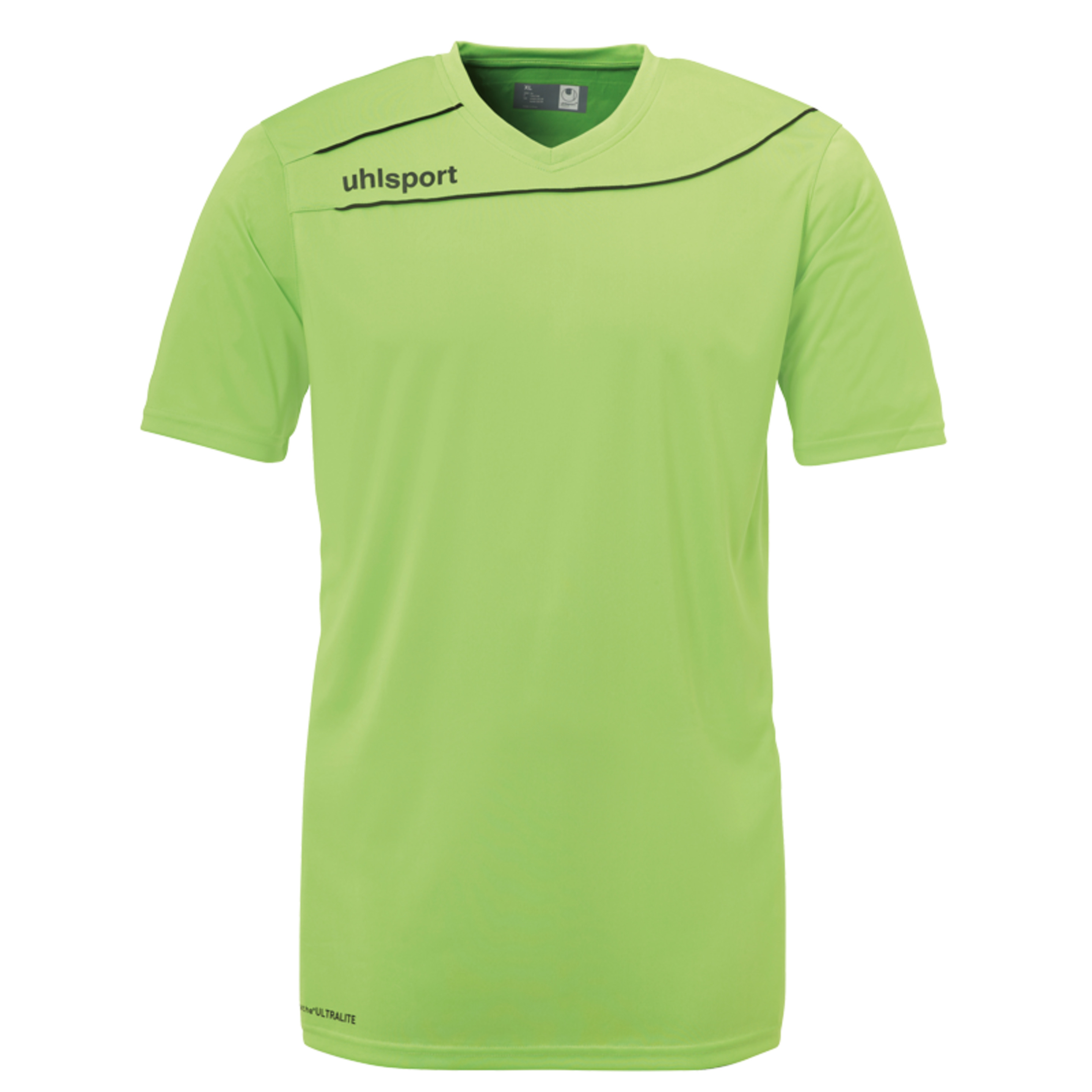 Stream 3.0 Camiseta Mc Verde Flash/negro Uhlsport