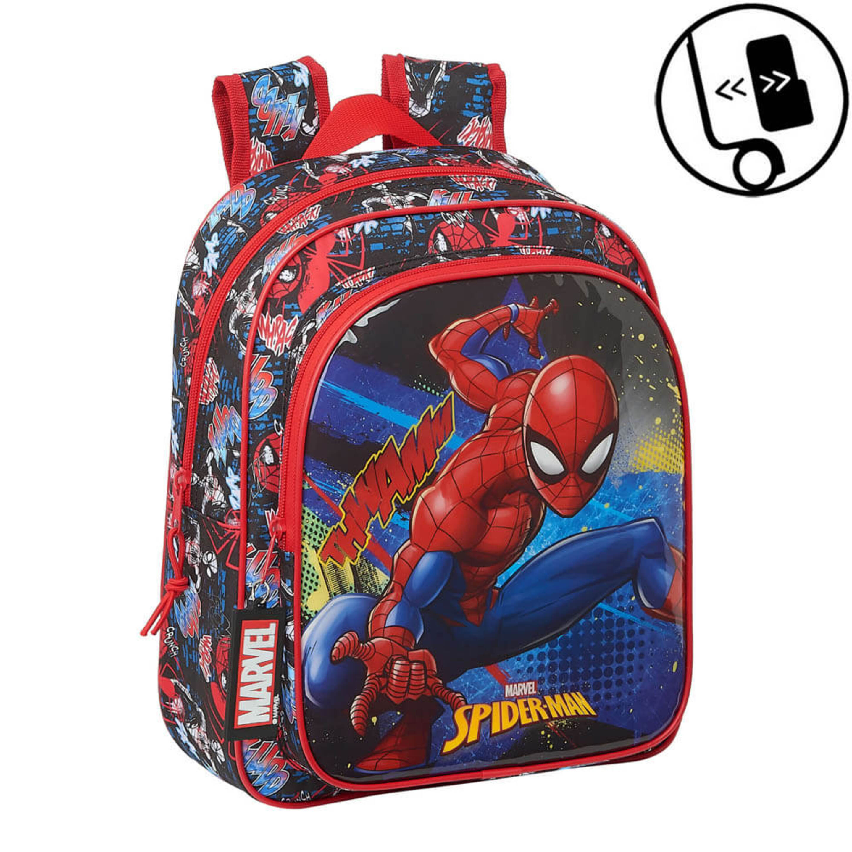 Mochila Spiderman Go Hero Infantil Pequeña