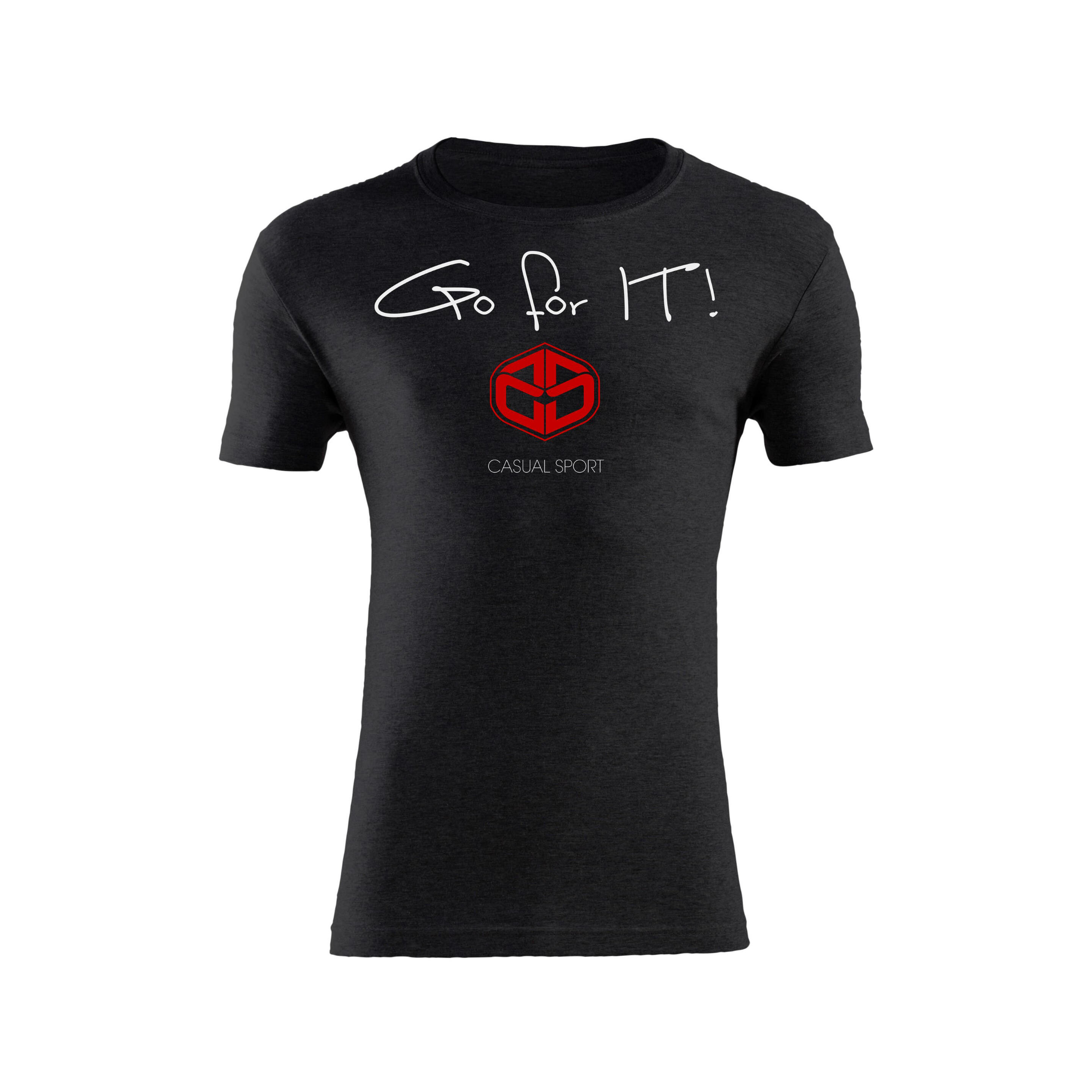 Camiseta Casual Sport Soft Duruss Padel - Negro - Camiseta Casual Manga Corta Hombre  MKP