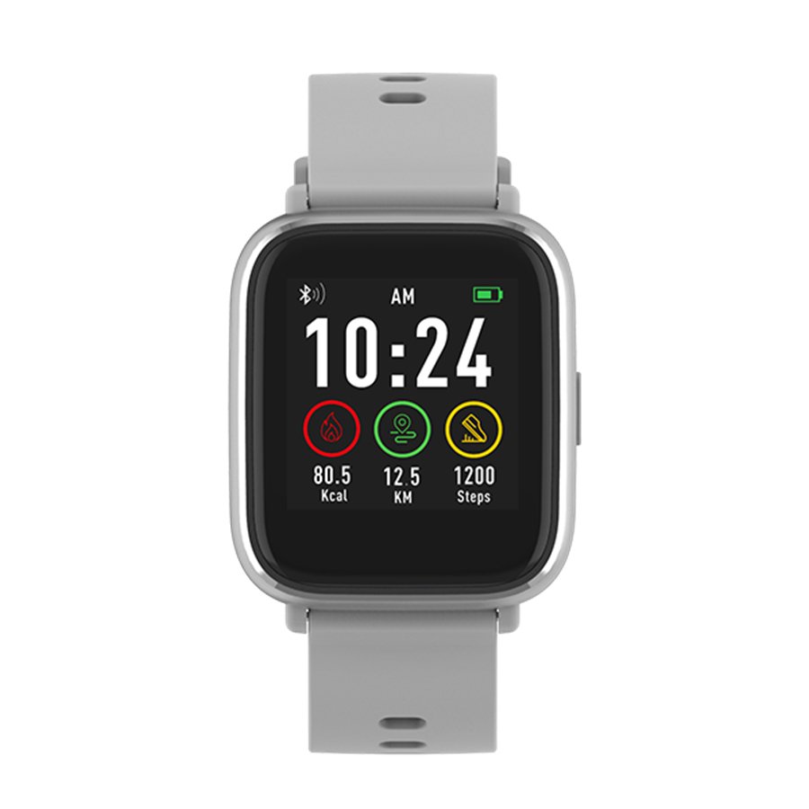 Smartwatch Ips 3,3 Cm (1.3") Denver Sw-161grey - plateado - 