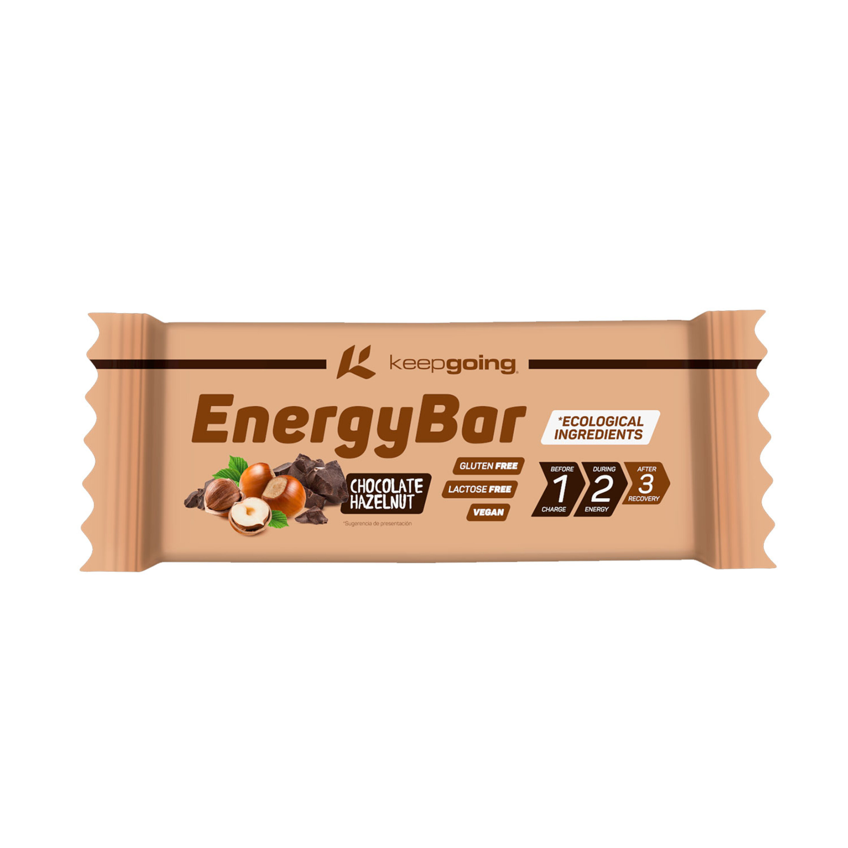 Barrita Energy Chocolate-avellana (Pack 24) -  - 