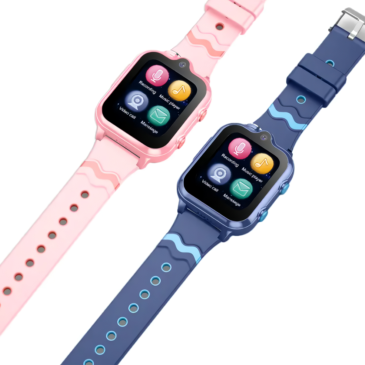 Relógio Inteligente Klack® Para Crianças Smartwatch Com Gps Localizador E Comunicação, 4g - Rosa
