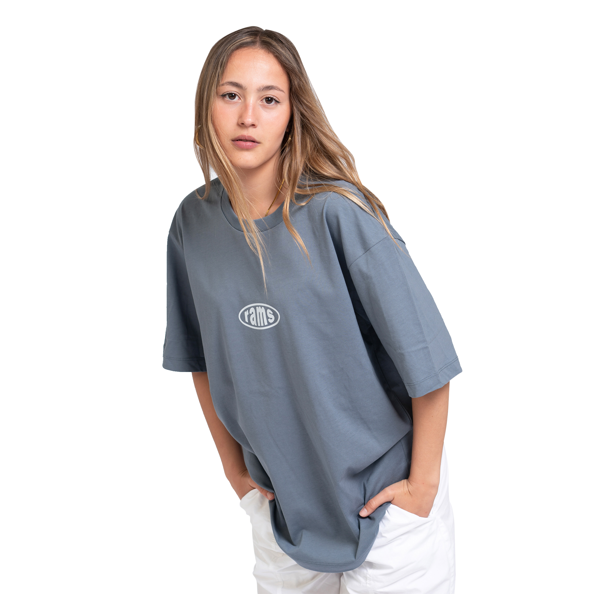 Camiseta Oversize Rams 23 Circular