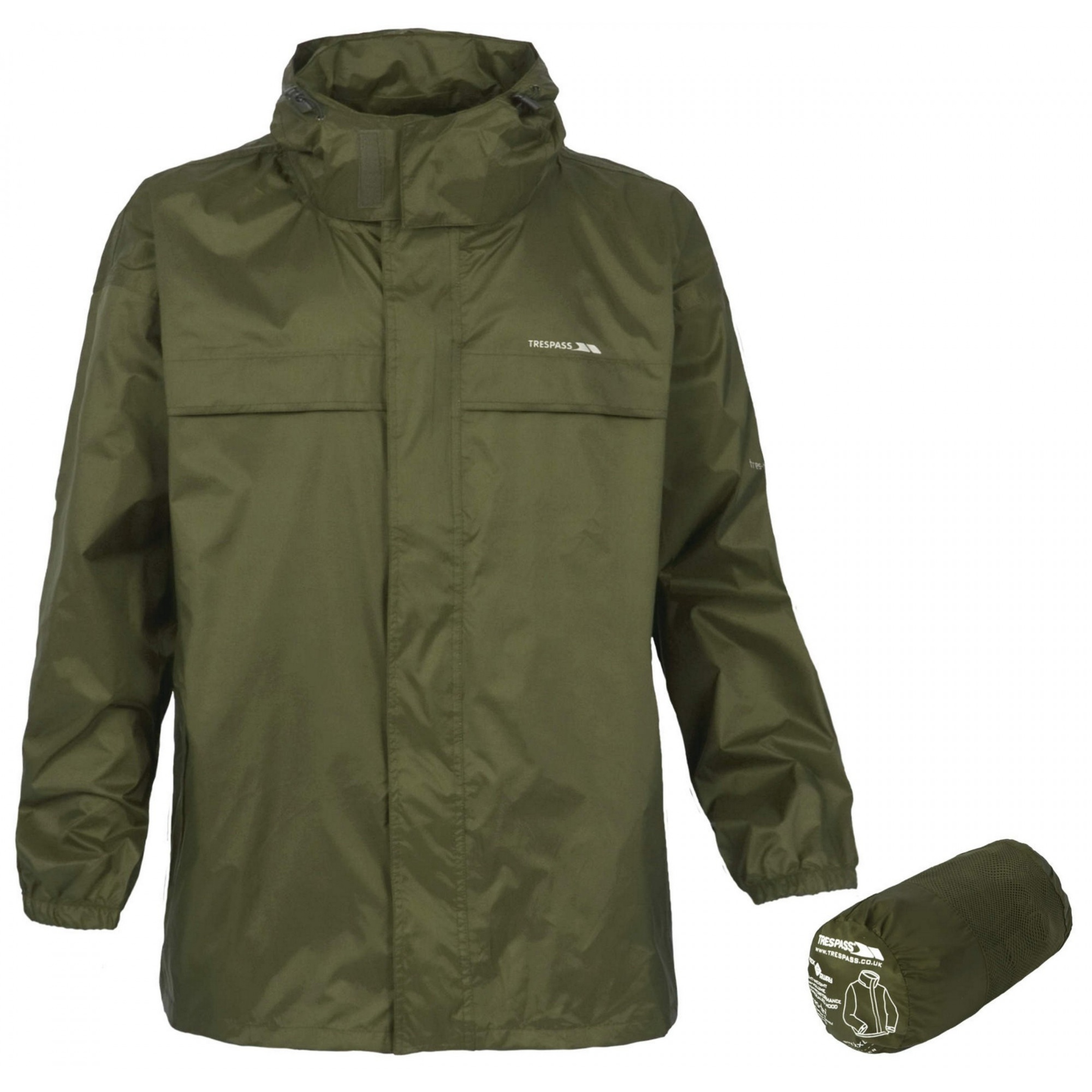 Chaqueta Impermeable / Chubasquero Plegable Modelo Packa Trespass