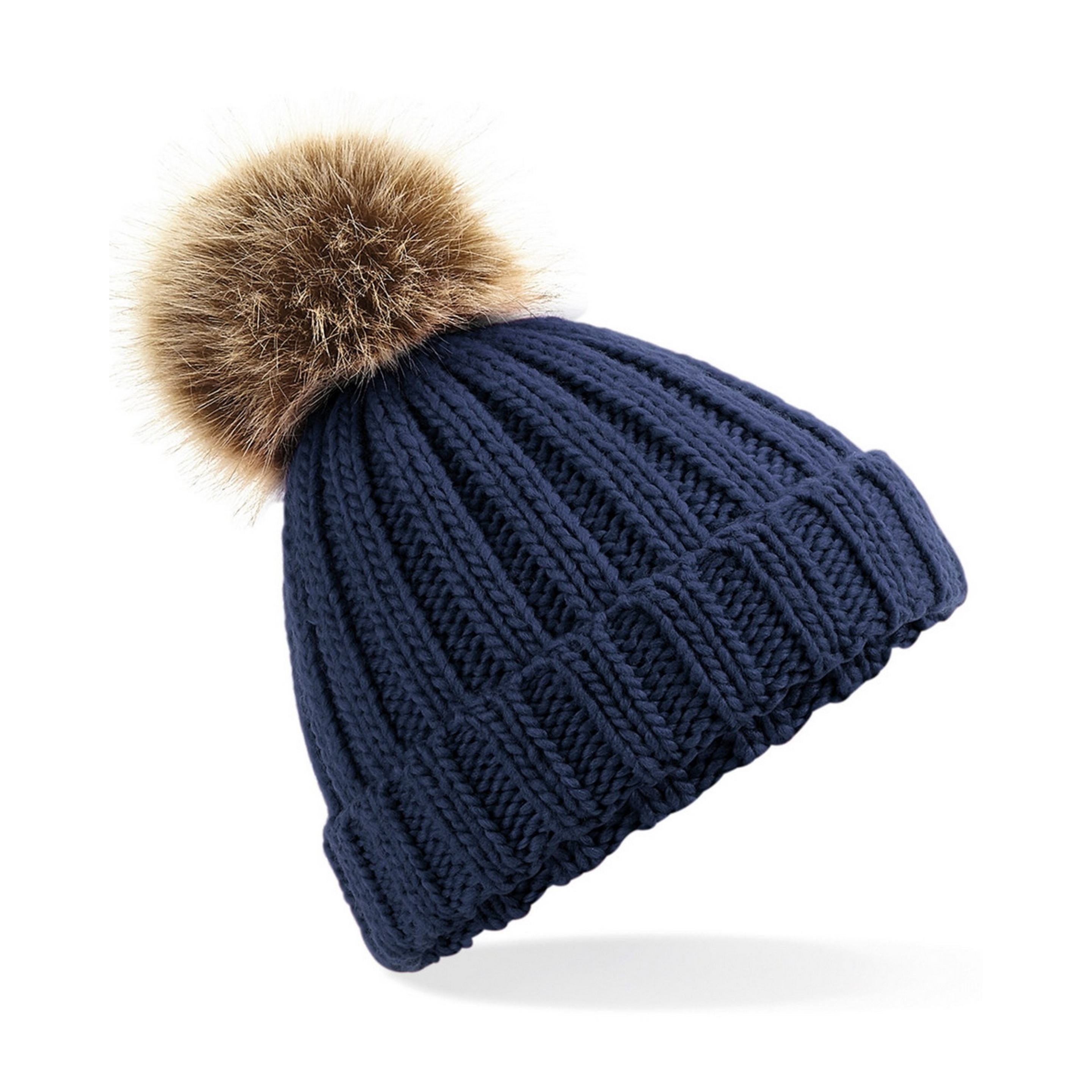 Gorro Infantil Grueso Con Pompón Beechfield