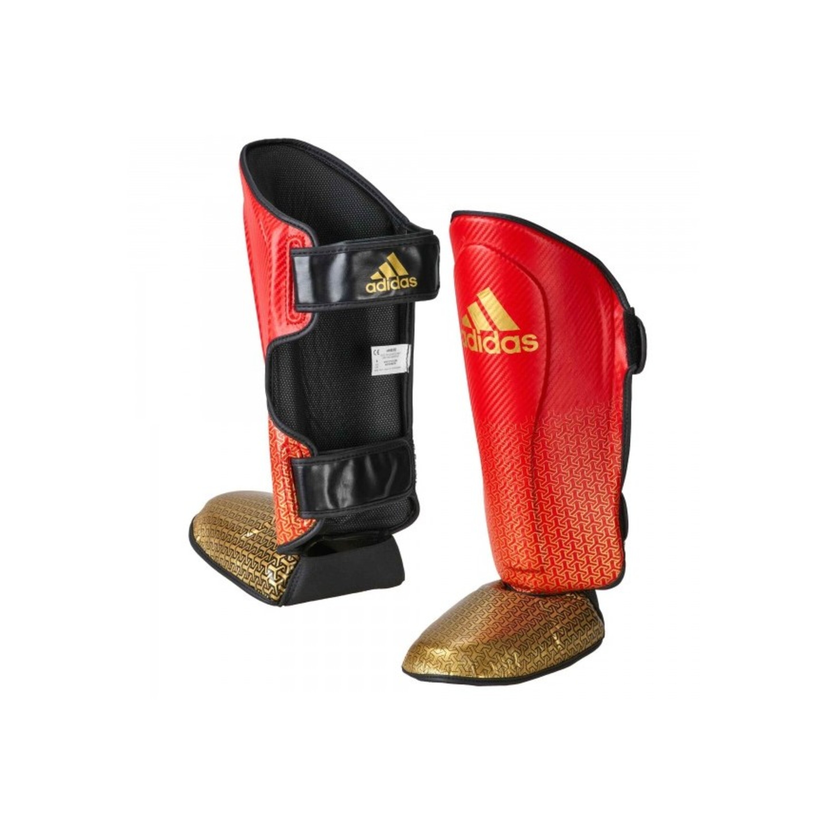 Espinilleras adidas Pro Kickboxing - Rojo  MKP