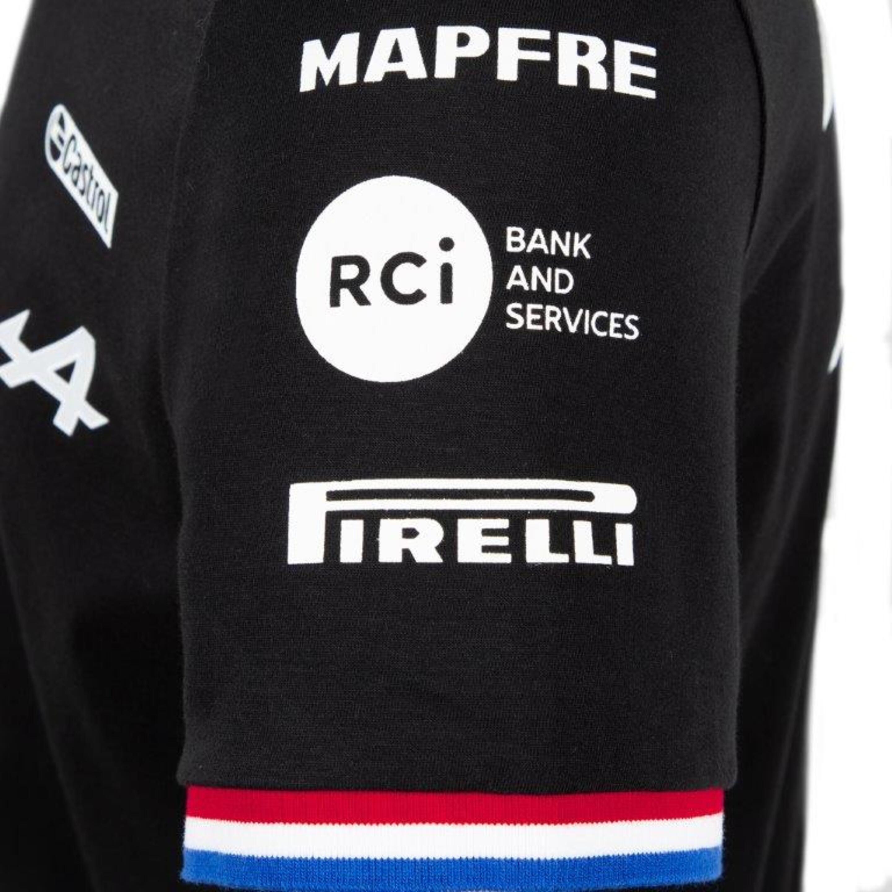 Camiseta Fernando Alonso Ss Team Alpine Equipo T/l Negro