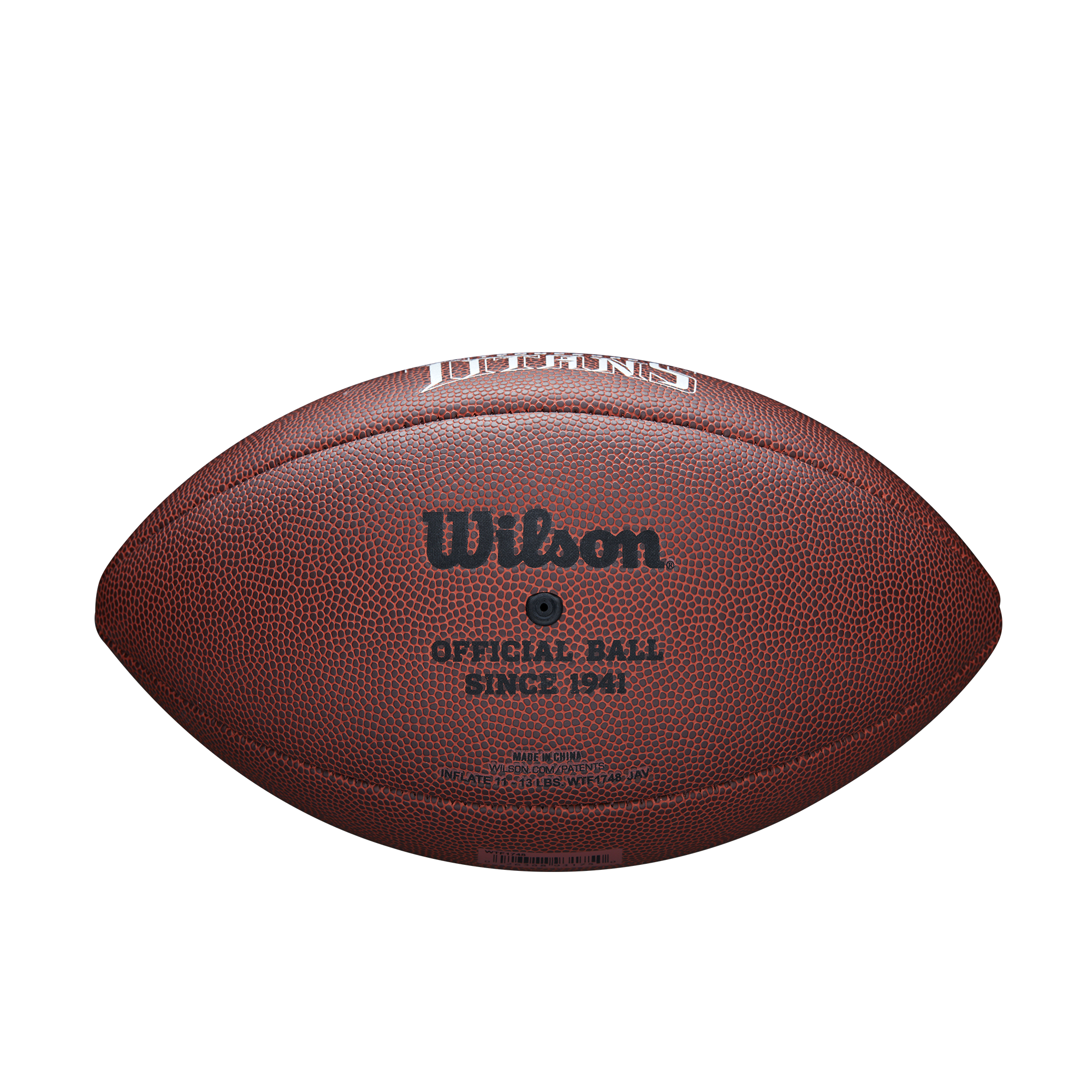 Balón De Fútbol Americano Wilson Nfl Tennessee Titans  MKP