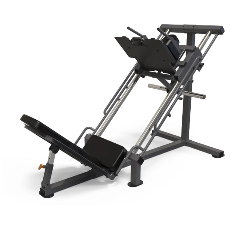 Máquina Squat E Leg Press Ion Fitness - negro - 