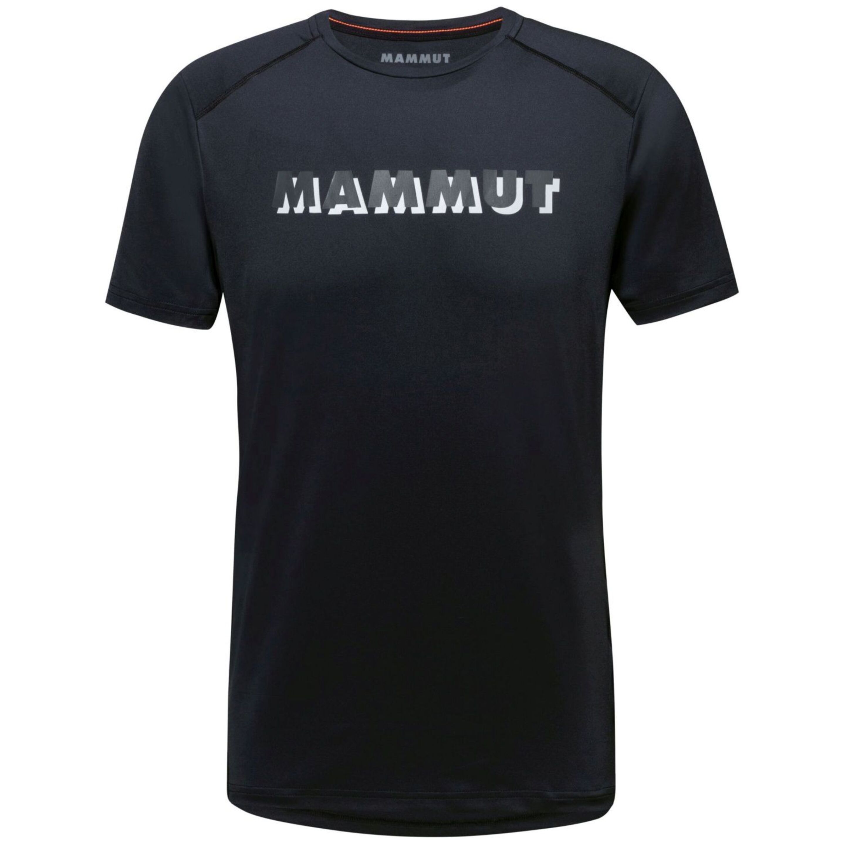 Mammut Splide Logo - Negro - Camiseta Trekking Hombre  MKP
