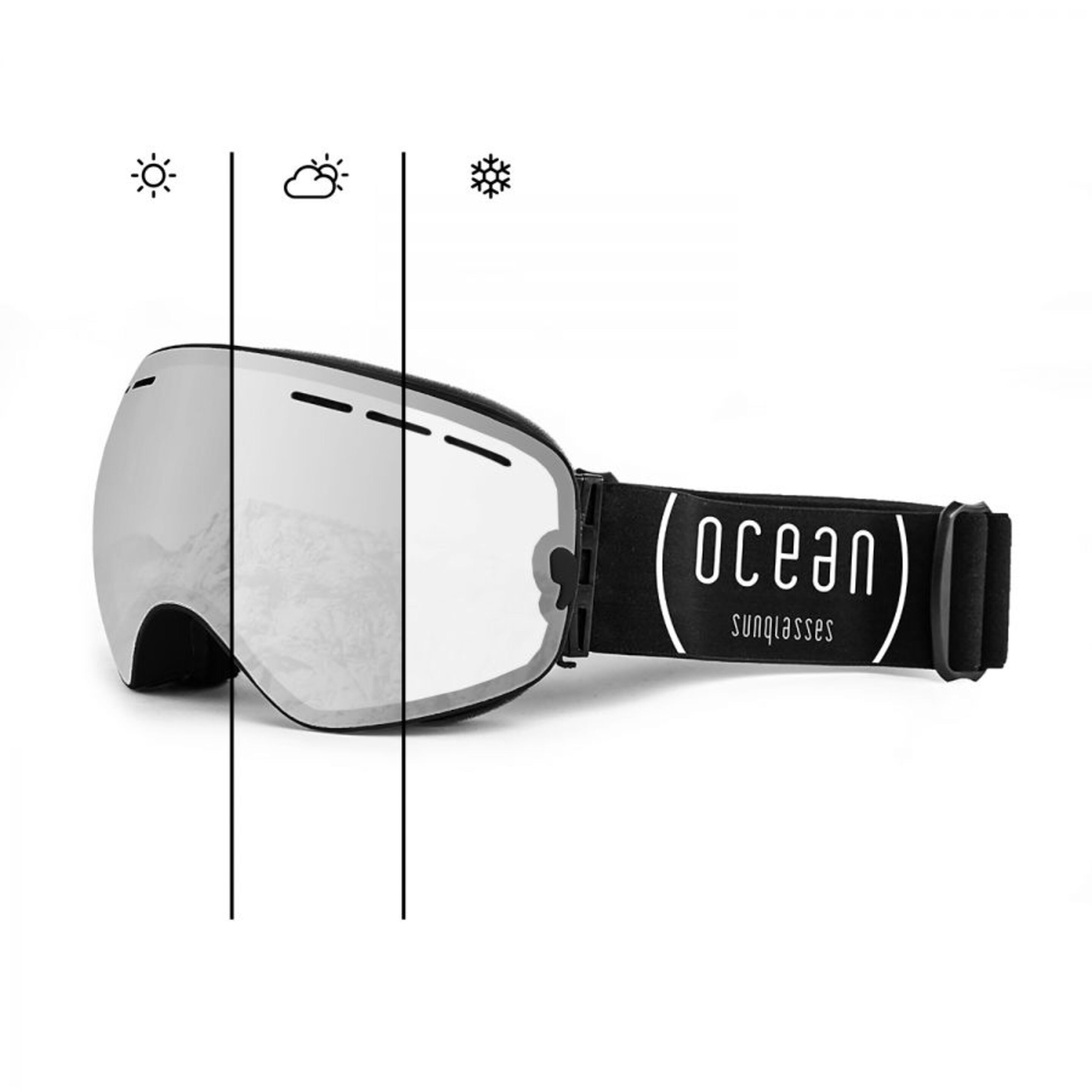 Óculos De Ski Cervino Ocean Sunglasses - Cinzento | Sport Zone MKP