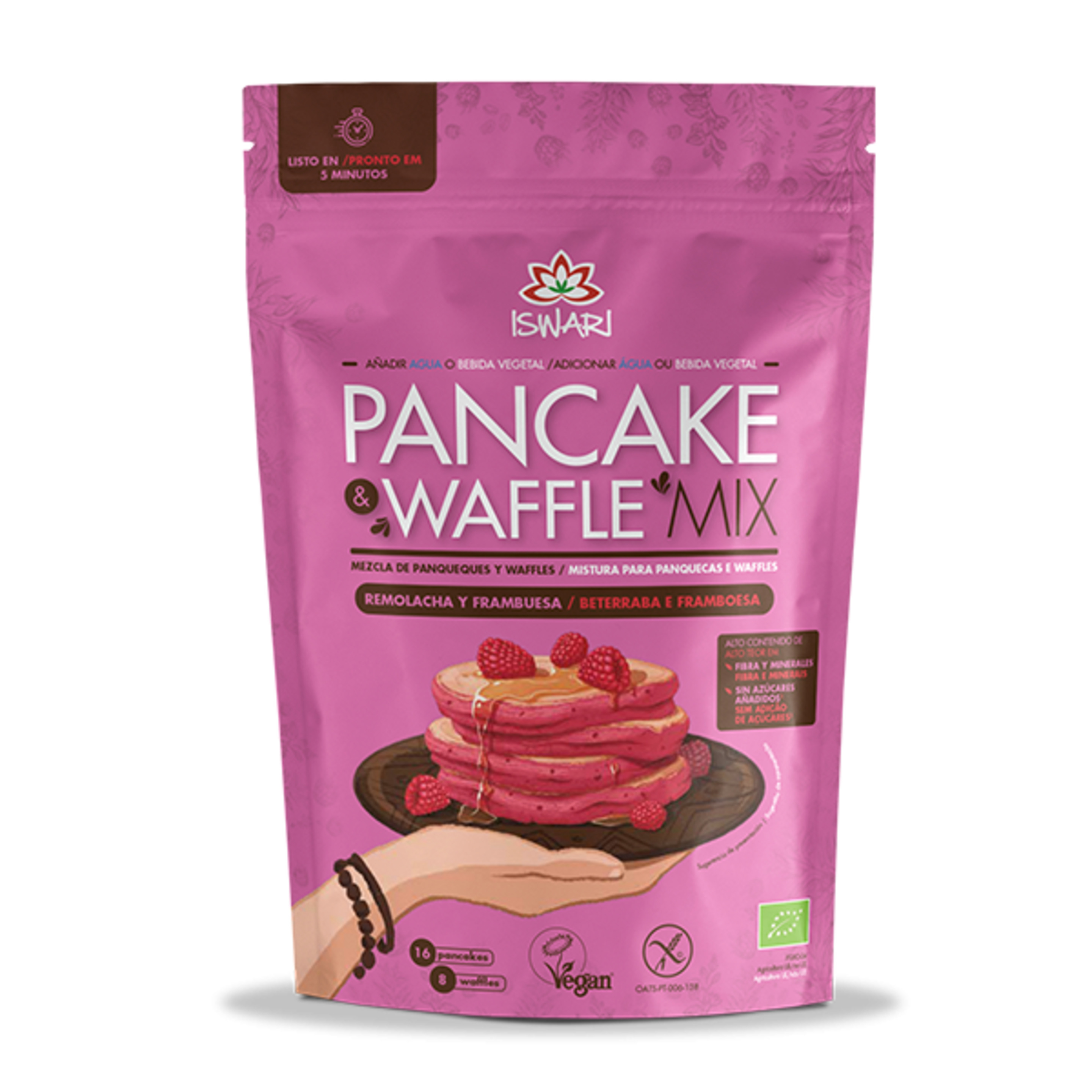 Pancake & Waffle Mix - Remolacha Y Frambuesa