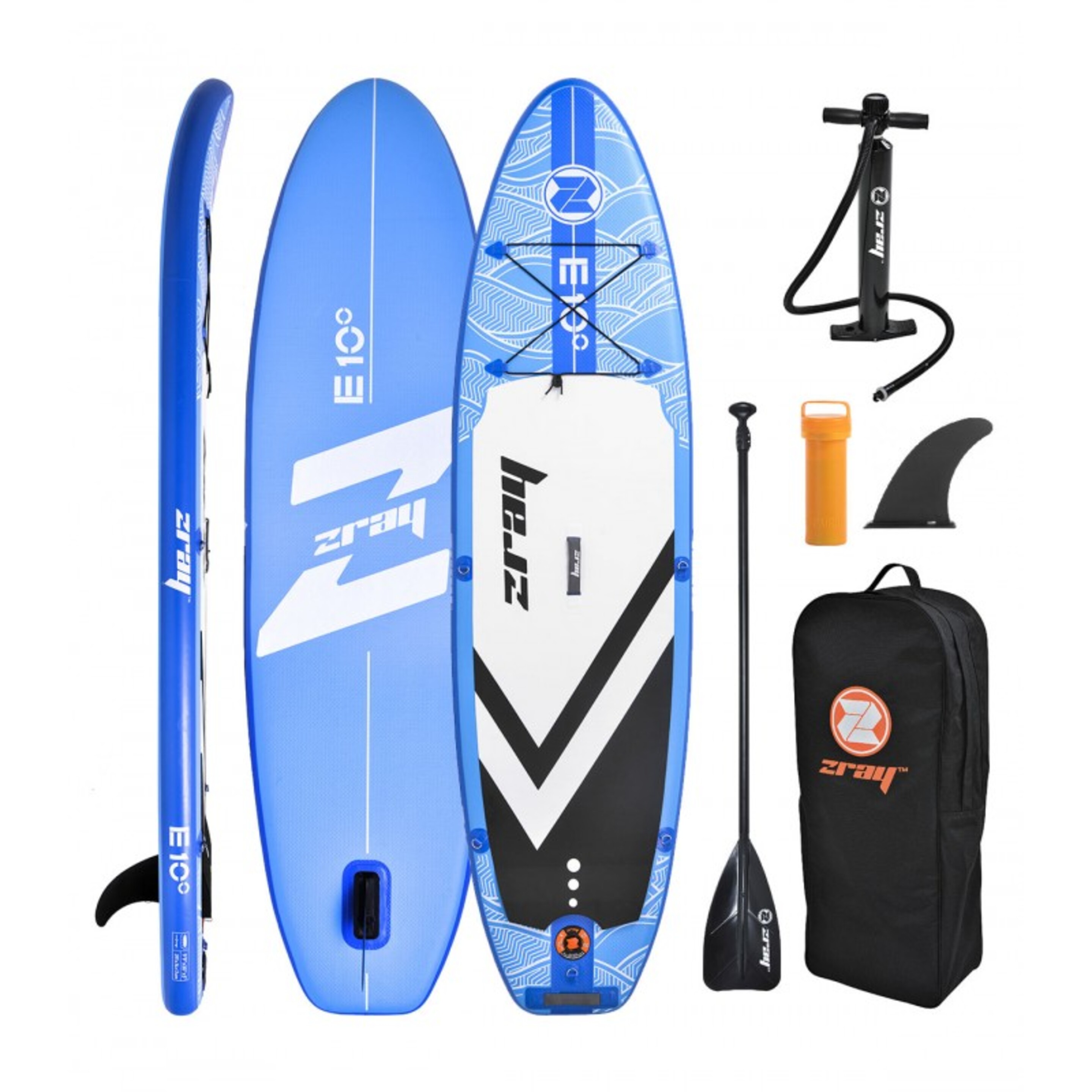 Tabla Paddle Surf Hinchable Zray Evasion E10 10,0 - azul-oscuro-negro - 